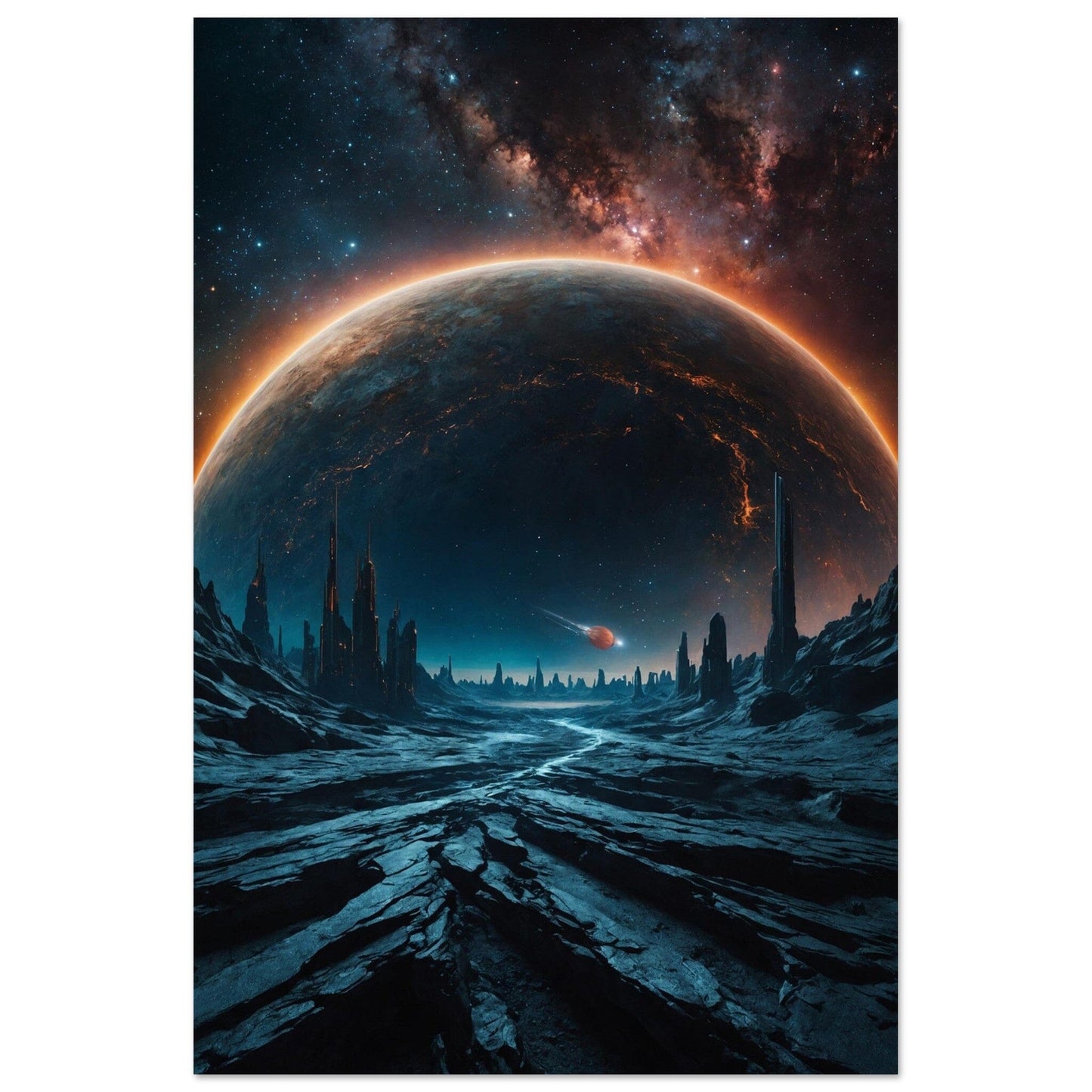 Premium Matte Paper Poster - Masterpiece für moderne Wohnkultur Print Material Modern Masterpieces 40x60 cm / 16x24″ 