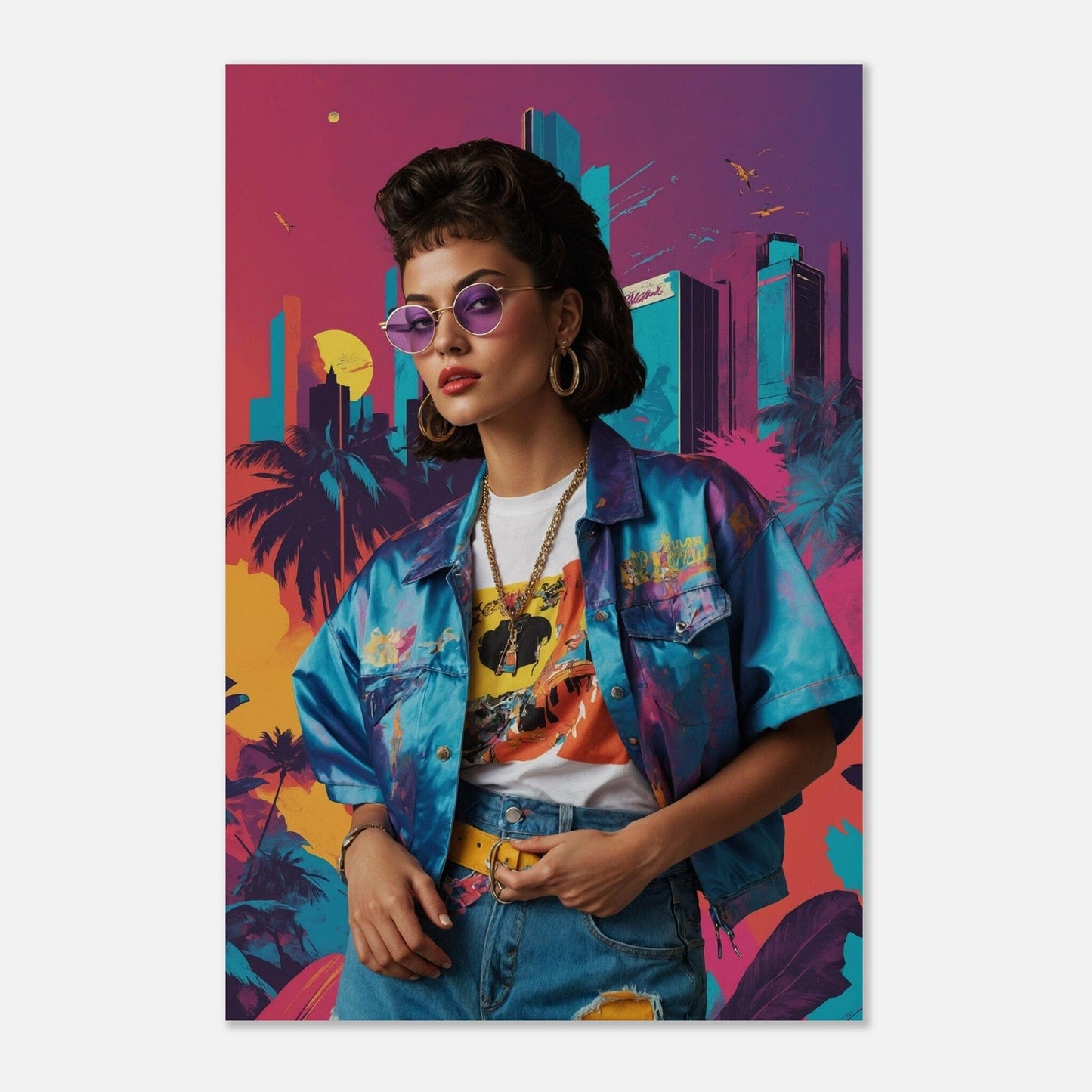 Premium Matte Paper Poster - Masterpiece für moderne Wohnkultur Print Material Modern Masterpieces 40x60 cm / 16x24″ 