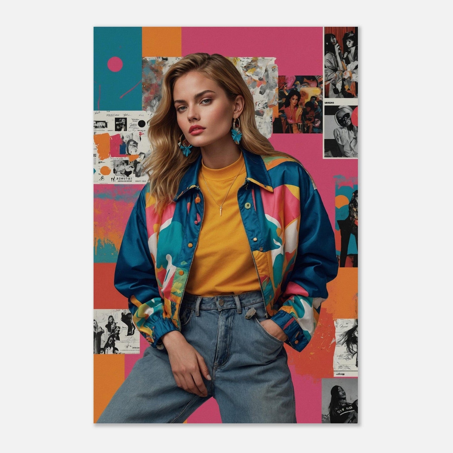 Premium Matte Paper Poster - Masterpiece für moderne Wohnkultur Print Material Modern Masterpieces 40x60 cm / 16x24″ 