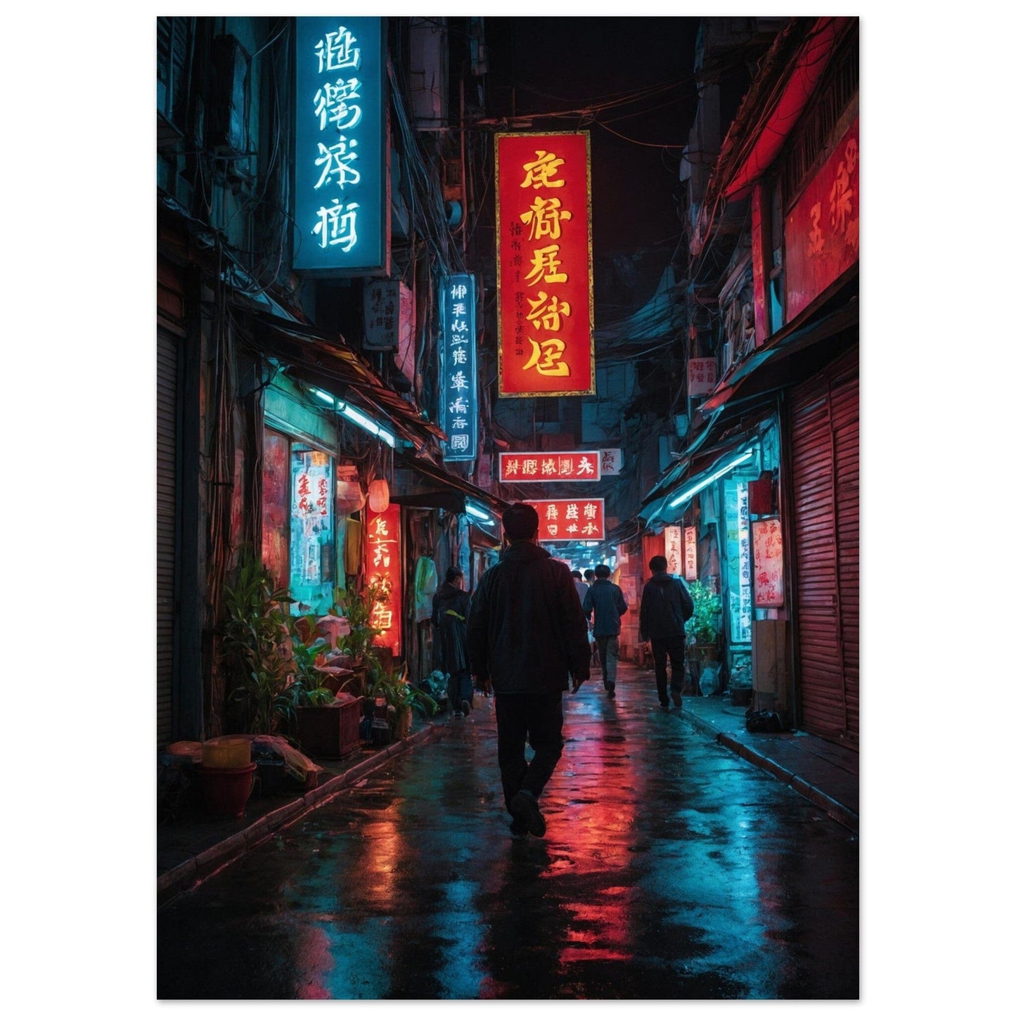 Premium Matte Paper Poster - Masterpiece für moderne Wohnkultur Print Material Modern Masterpieces 50x70 cm / 20x28″ 