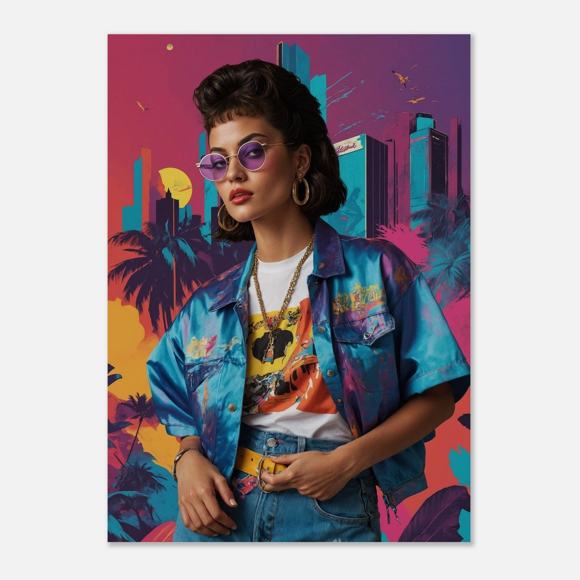 Premium Matte Paper Poster - Masterpiece für moderne Wohnkultur Print Material Modern Masterpieces 50x70 cm / 20x28″ 