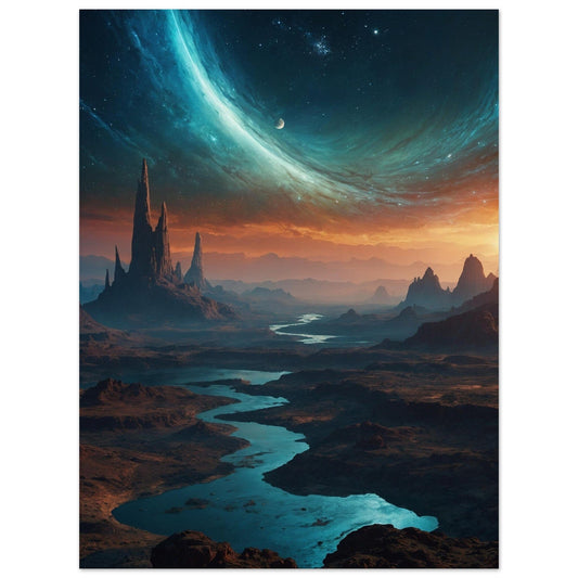 Premium Matte Paper Poster - Masterpiece für moderne Wohnkultur Print Material Modern Masterpieces 60x80 cm / 24x32″ 