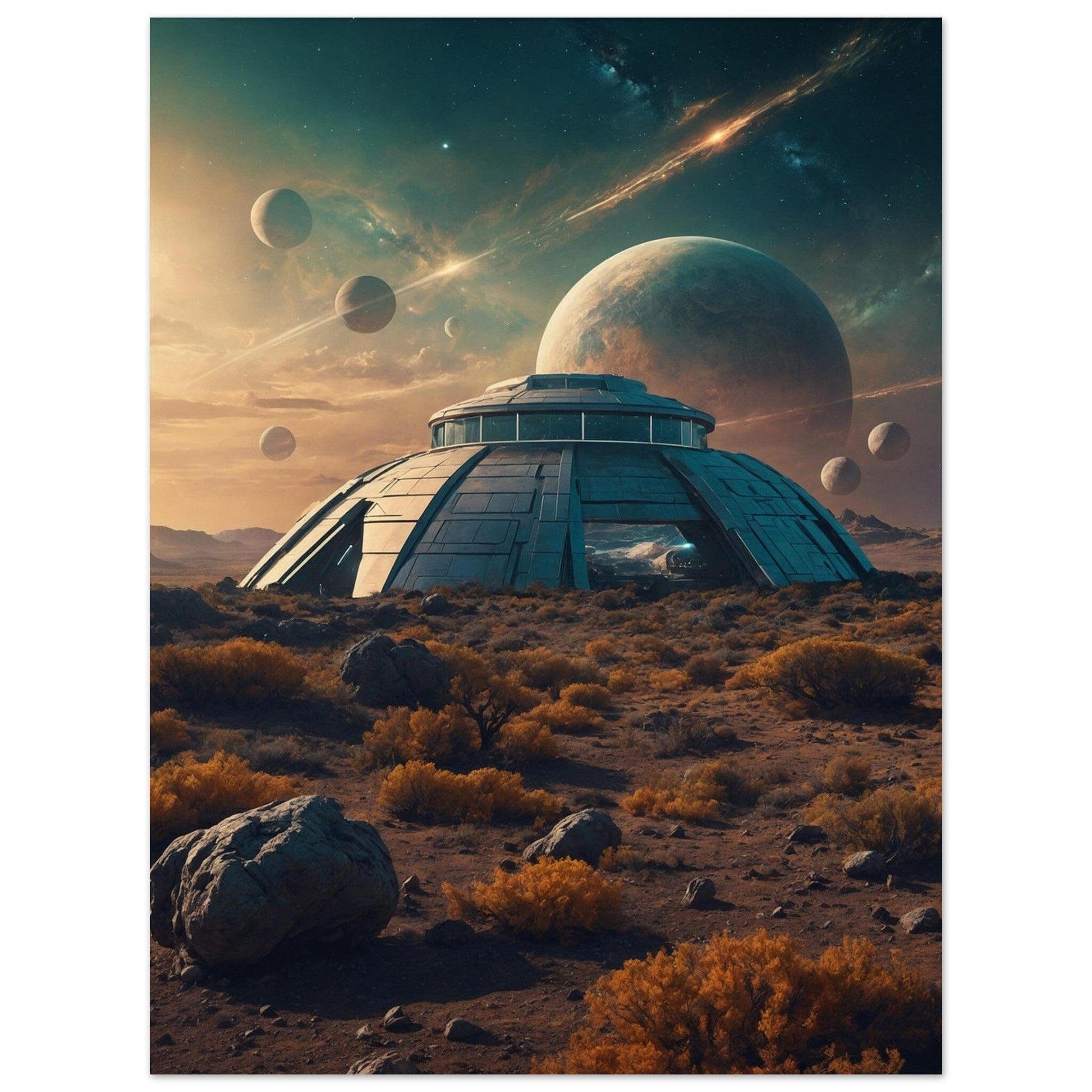 Premium Matte Paper Poster - Masterpiece für moderne Wohnkultur Print Material Modern Masterpieces 60x80 cm / 24x32″ 