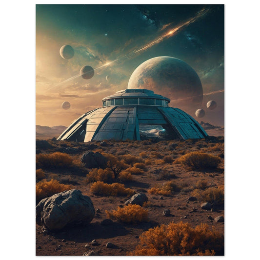 Premium Matte Paper Poster - Masterpiece für moderne Wohnkultur Print Material Modern Masterpieces 60x80 cm / 24x32″ 