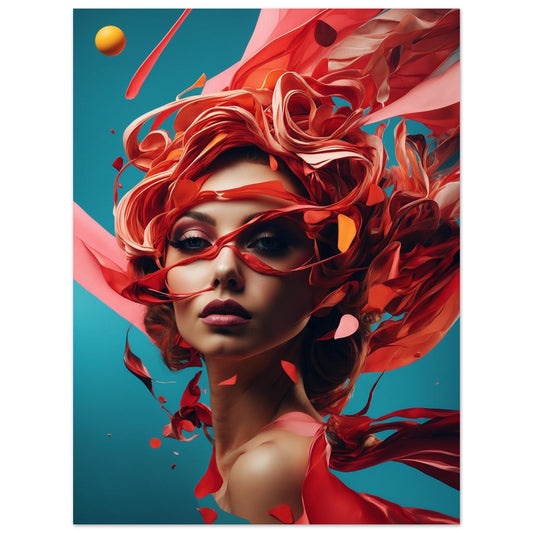 Premium Matte Paper Poster - Masterpiece für moderne Wohnkultur Print Material Modern Masterpieces 60x80 cm / 24x32″ 