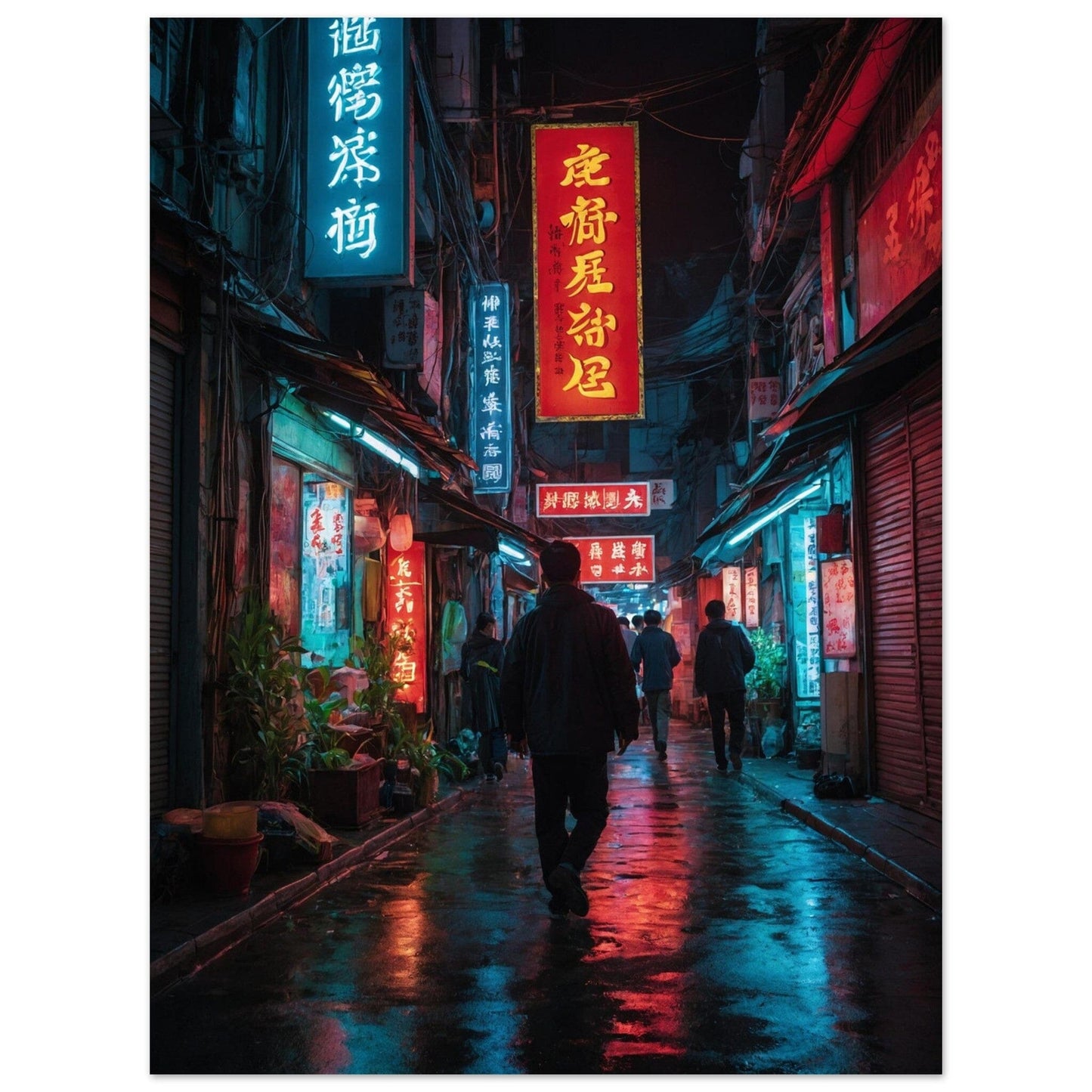 Premium Matte Paper Poster - Masterpiece für moderne Wohnkultur Print Material Modern Masterpieces 60x80 cm / 24x32″ 