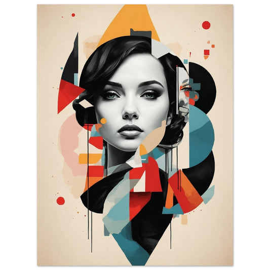 Premium Matte Paper Poster - Masterpiece für moderne Wohnkultur Print Material Modern Masterpieces 60x80 cm / 24x32″ 
