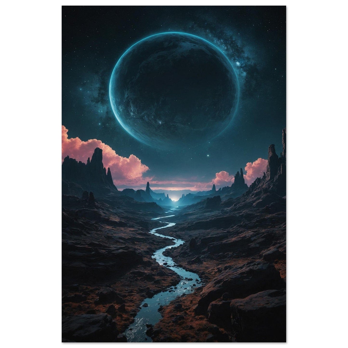 Premium Matte Paper Poster - Masterpiece für moderne Wohnkultur Print Material Modern Masterpieces 60x90 cm / 24x36″ 