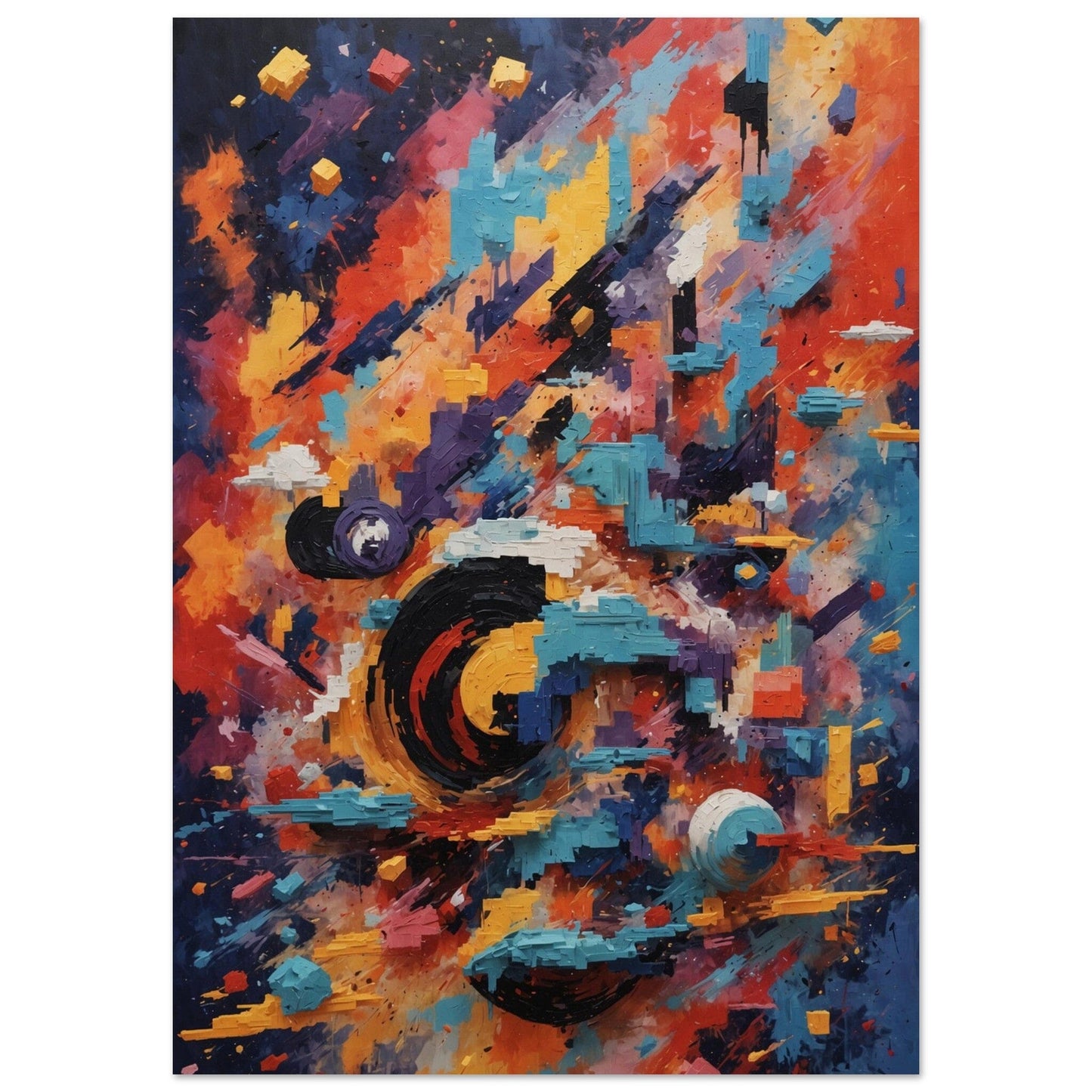 Premium Matte Paper Poster - Masterpiece für moderne Wohnkultur Print Material Modern Masterpieces A1 (59.4 x 84.1 cm) 