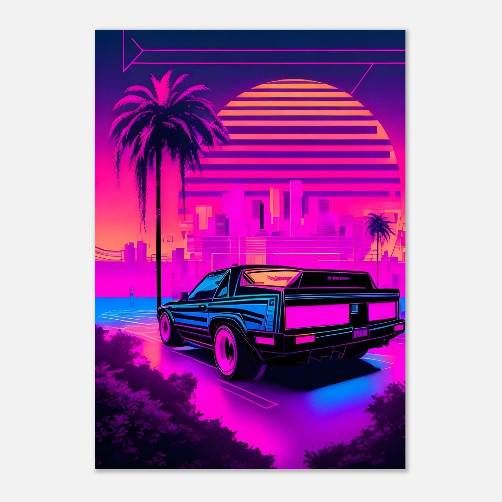 Premium Matte Paper Poster - Masterpiece für moderne Wohnkultur Print Material Modern Masterpieces A1 (59.4 x 84.1 cm) 