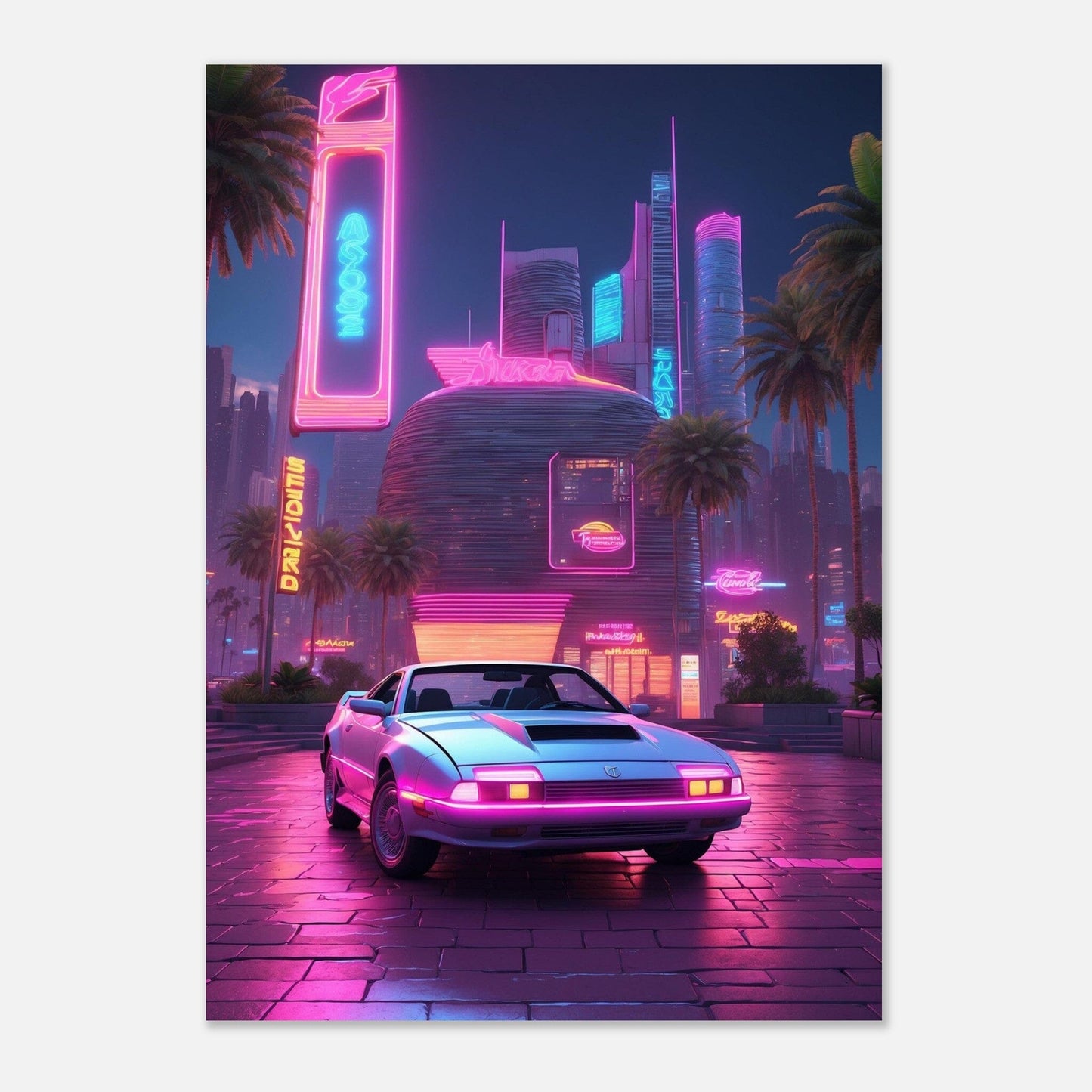 Premium Matte Paper Poster - Masterpiece für moderne Wohnkultur Print Material Modern Masterpieces A2 (42 x 59.4 cm) 