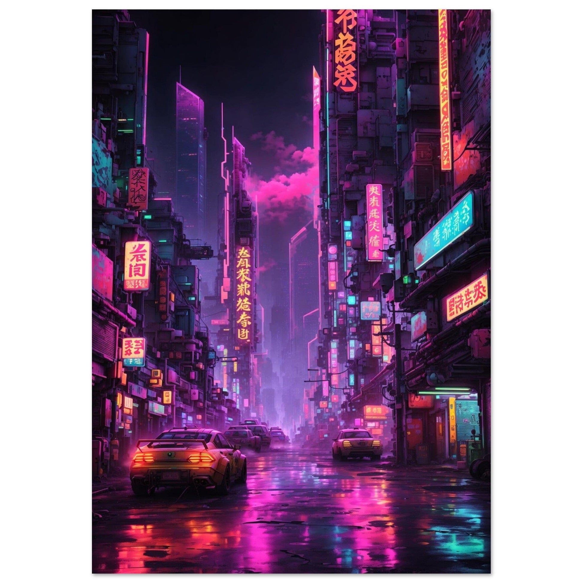 Premium Matte Paper Poster - Masterpiece für moderne Wohnkultur Print Material Modern Masterpieces A2 (42 x 59.4 cm) 