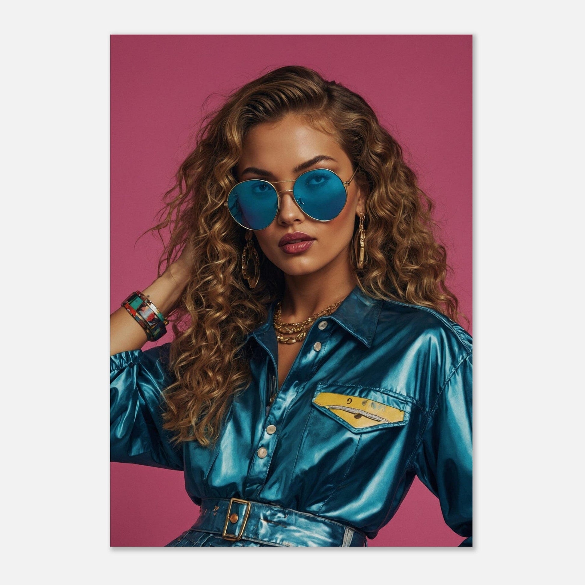 Premium Matte Paper Poster - Masterpiece für moderne Wohnkultur Print Material Modern Masterpieces A2 (42 x 59.4 cm) 