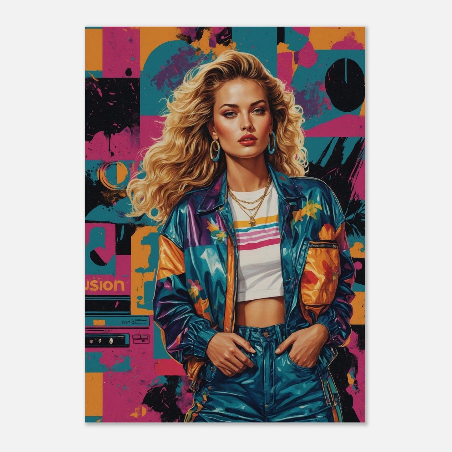 Premium Matte Paper Poster - Masterpiece für moderne Wohnkultur Print Material Modern Masterpieces A4 21x29.7 cm / 8x12″ 