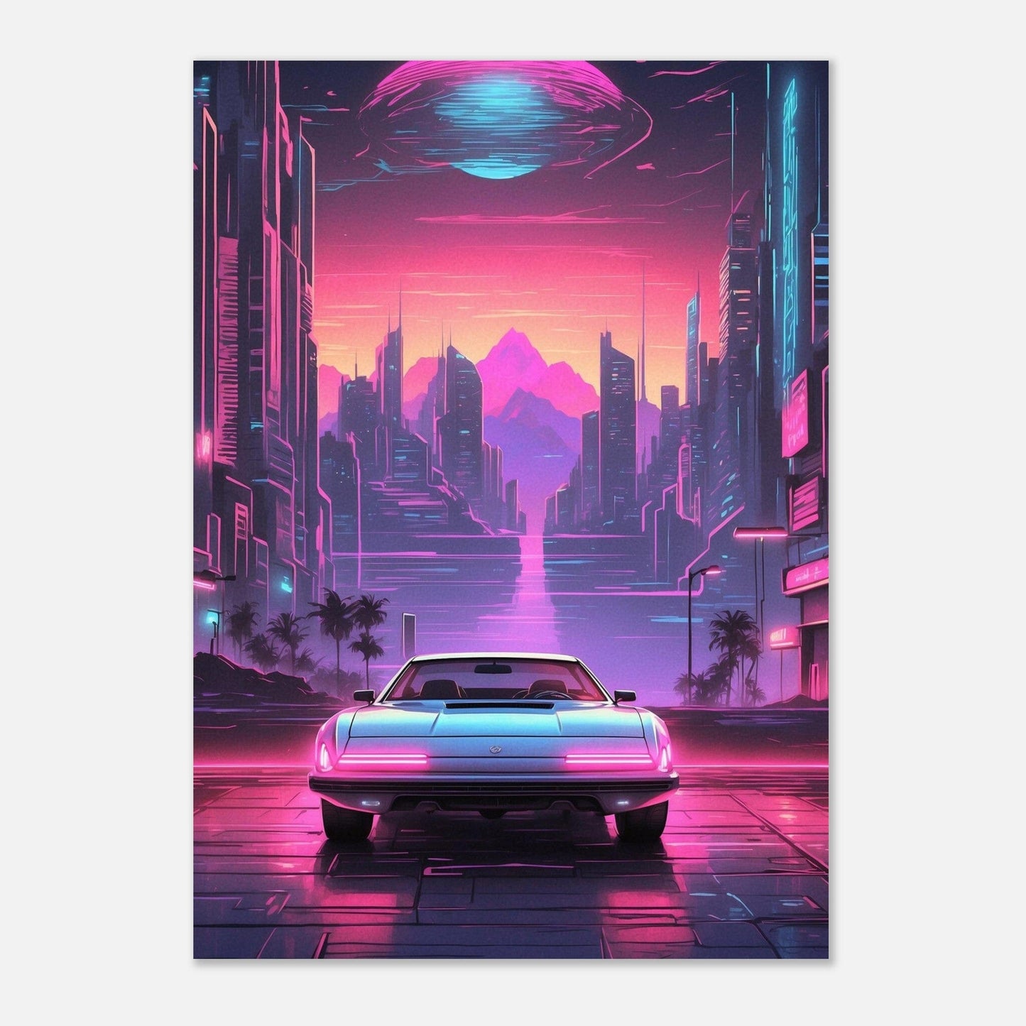 Premium Matte Paper Poster - Masterpiece für moderne Wohnkultur Print Material Modern Masterpieces A4 21x29.7 cm / 8x12″ 
