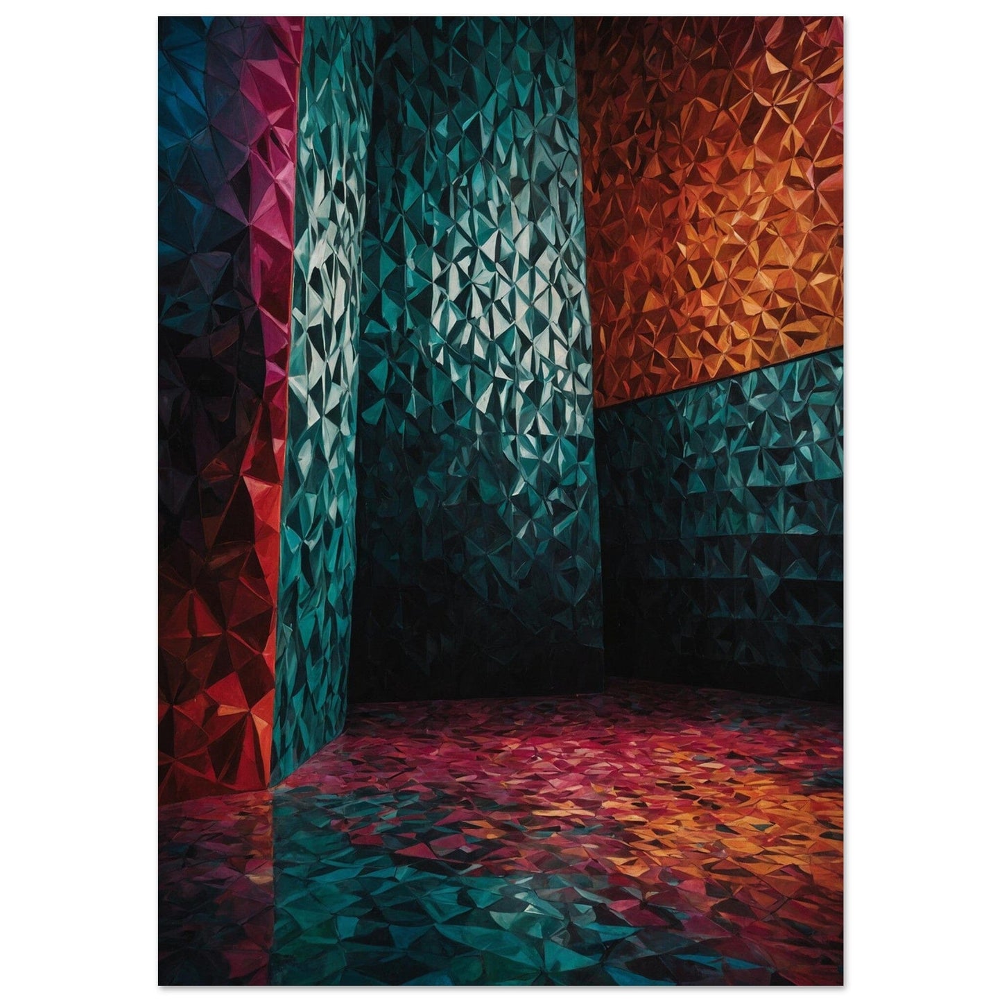 Premium Matte Paper Poster - Masterpiece für moderne Wohnkultur Print Material Modern Masterpieces A4 21x29.7 cm / 8x12″ 