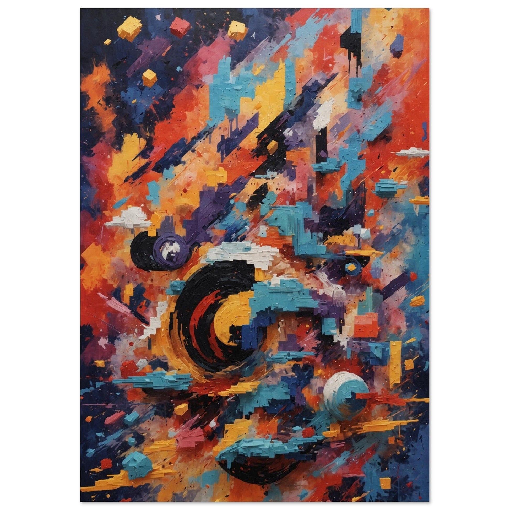 Premium Matte Paper Poster - Masterpiece für moderne Wohnkultur Print Material Modern Masterpieces A4 21x29.7 cm / 8x12″ 