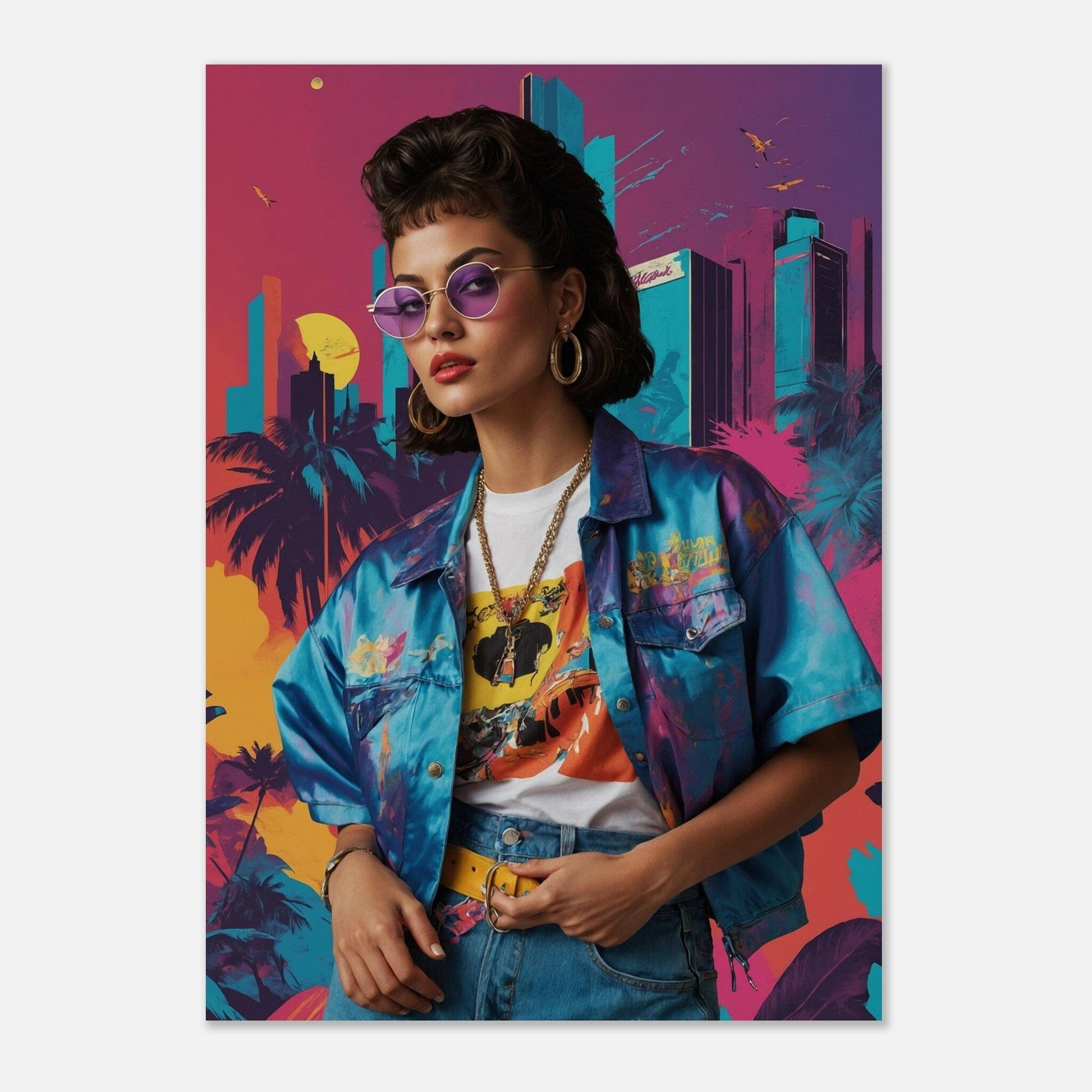 Premium Matte Paper Poster - Masterpiece für moderne Wohnkultur Print Material Modern Masterpieces A4 21x29.7 cm / 8x12″ 