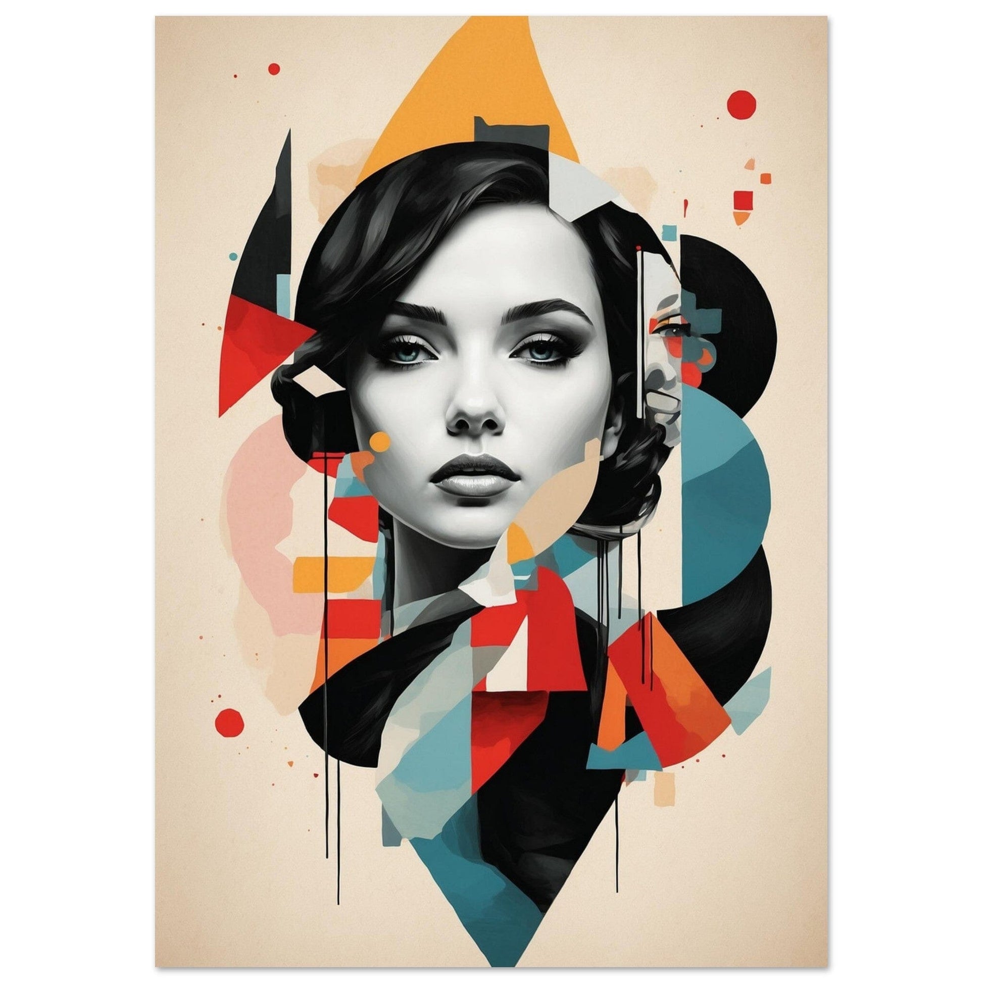 Premium Matte Paper Poster - Masterpiece für moderne Wohnkultur Print Material Modern Masterpieces A4 21x29.7 cm / 8x12″ 