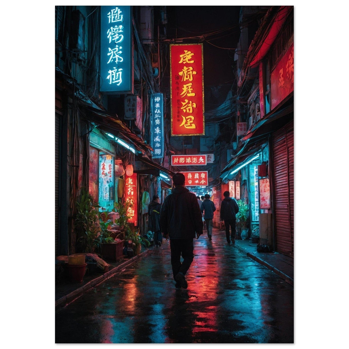 Premium Matte Paper Poster - Masterpiece für moderne Wohnkultur Print Material Modern Masterpieces A4 21x29.7 cm / 8x12″ 
