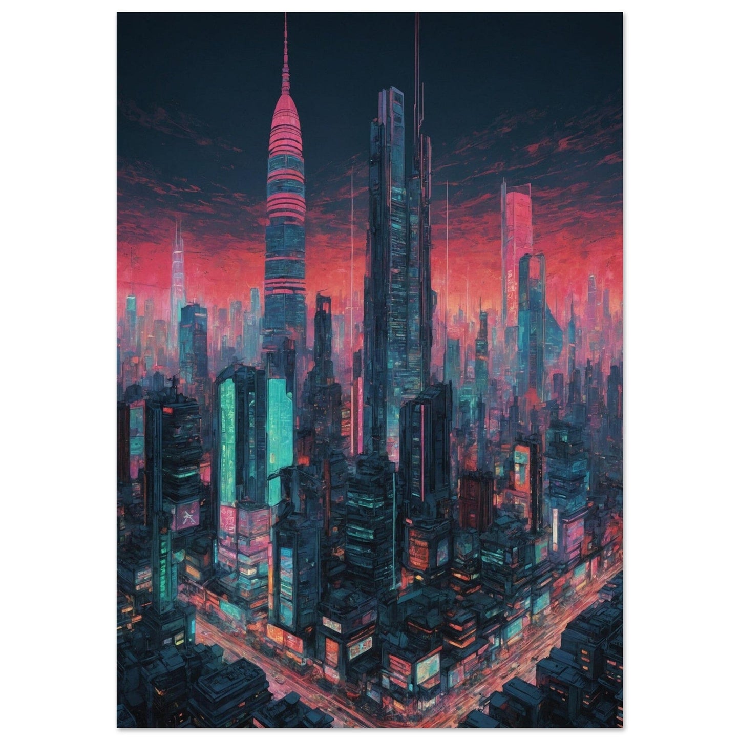 Premium Matte Paper Poster - Masterpiece für moderne Wohnkultur Print Material Modern Masterpieces A4 21x29.7 cm / 8x12″ 