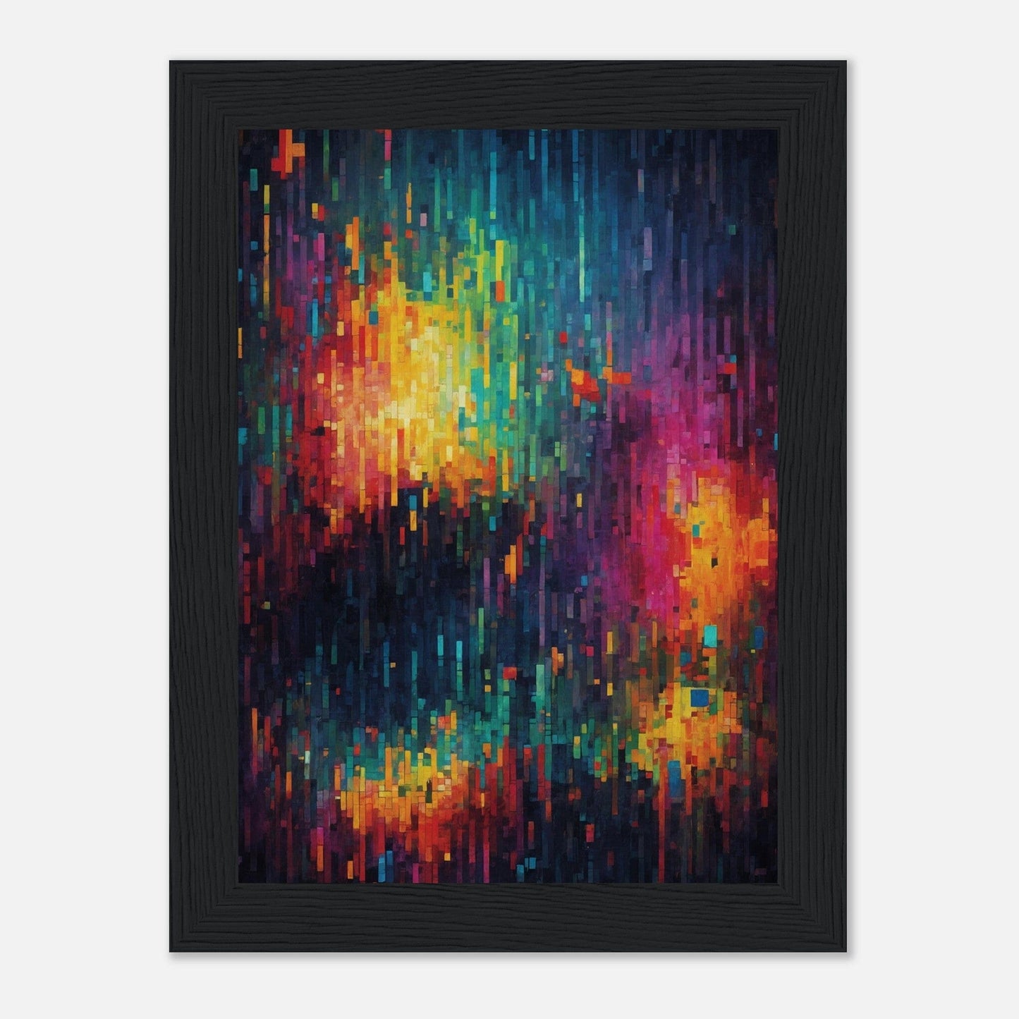 Premium Matte Paper Wooden Framed Poster - Exklusive Kunst in stilvollen Holzrahmen Print Material Modern Masterpieces 13x18 cm / 5x7″ Black frame 