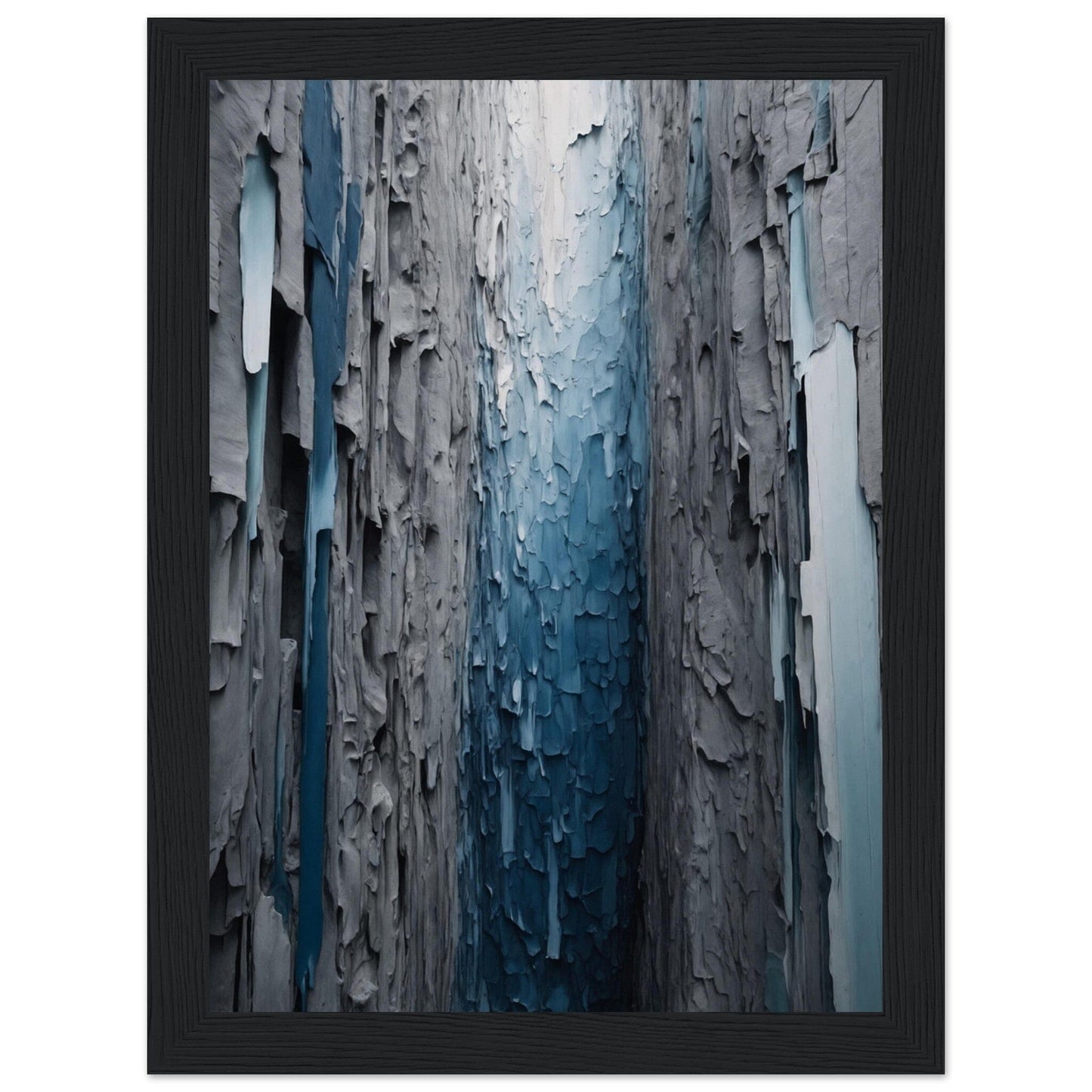 Premium Matte Paper Wooden Framed Poster - Exklusive Kunst in stilvollen Holzrahmen Print Material Modern Masterpieces 13x18 cm / 5x7″ Black frame 