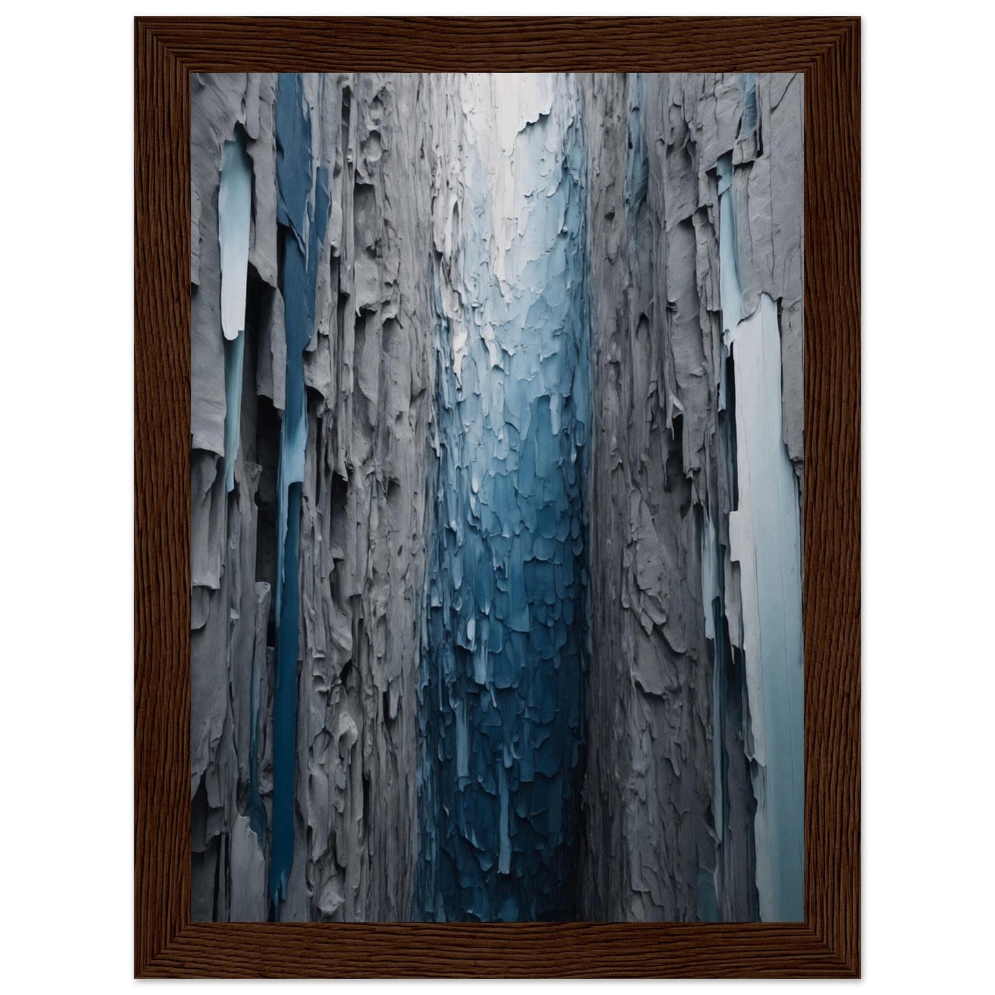 Premium Matte Paper Wooden Framed Poster - Exklusive Kunst in stilvollen Holzrahmen Print Material Modern Masterpieces 13x18 cm / 5x7″ Dark wood frame 
