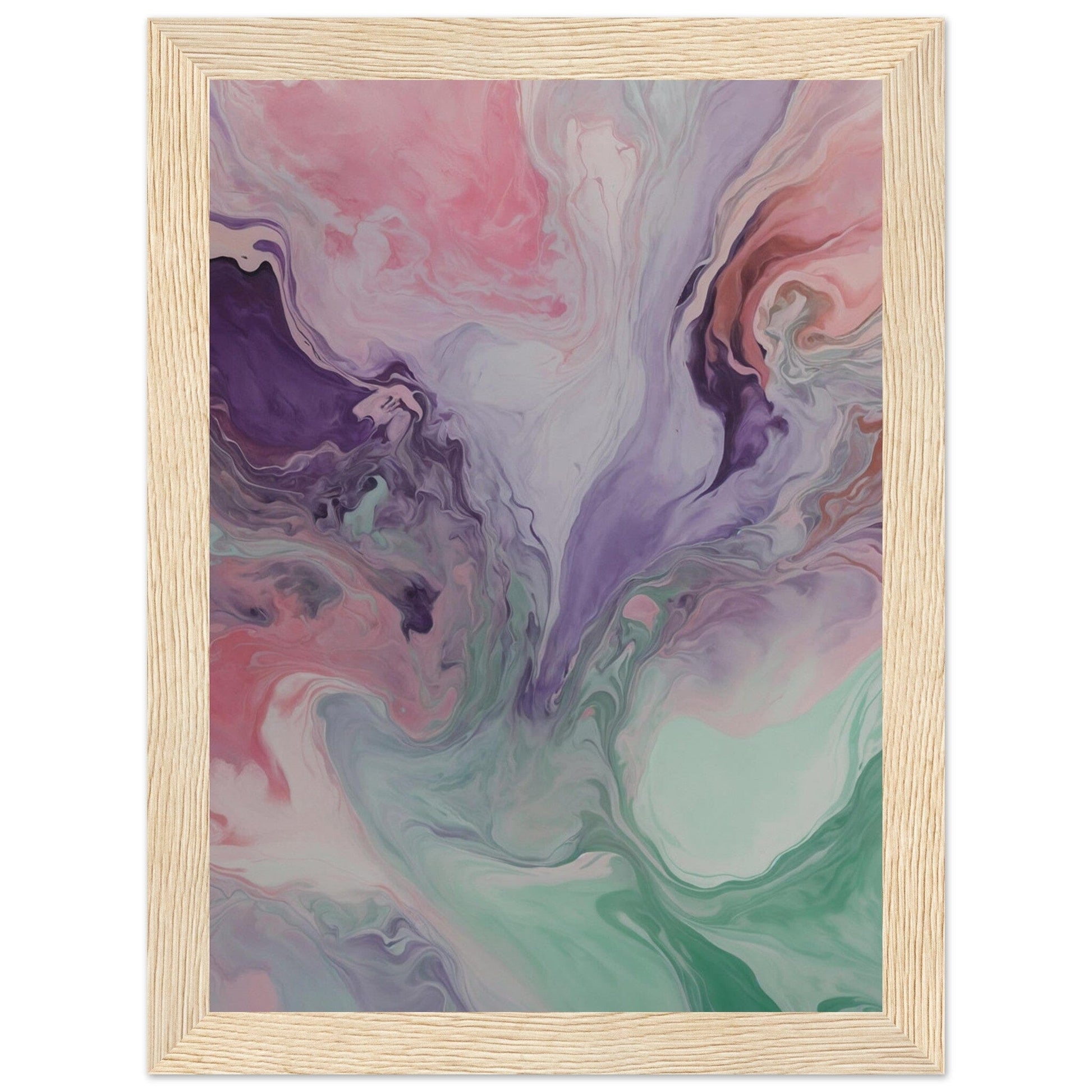 Premium Matte Paper Wooden Framed Poster - Exklusive Kunst in stilvollen Holzrahmen Print Material Modern Masterpieces 13x18 cm / 5x7″ Wood frame 