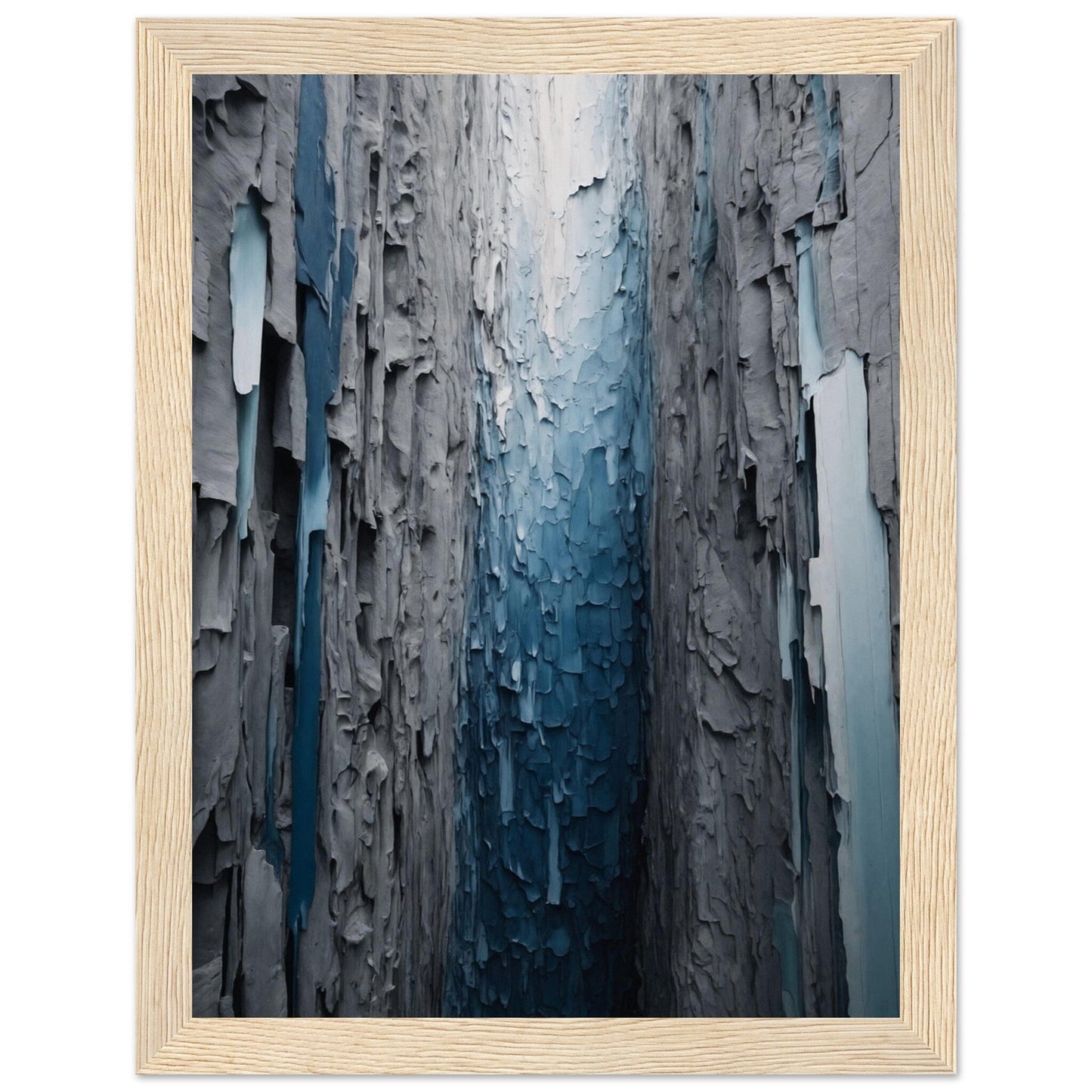 Premium Matte Paper Wooden Framed Poster - Exklusive Kunst in stilvollen Holzrahmen Print Material Modern Masterpieces 15x20 cm / 6x8″ Wood frame 