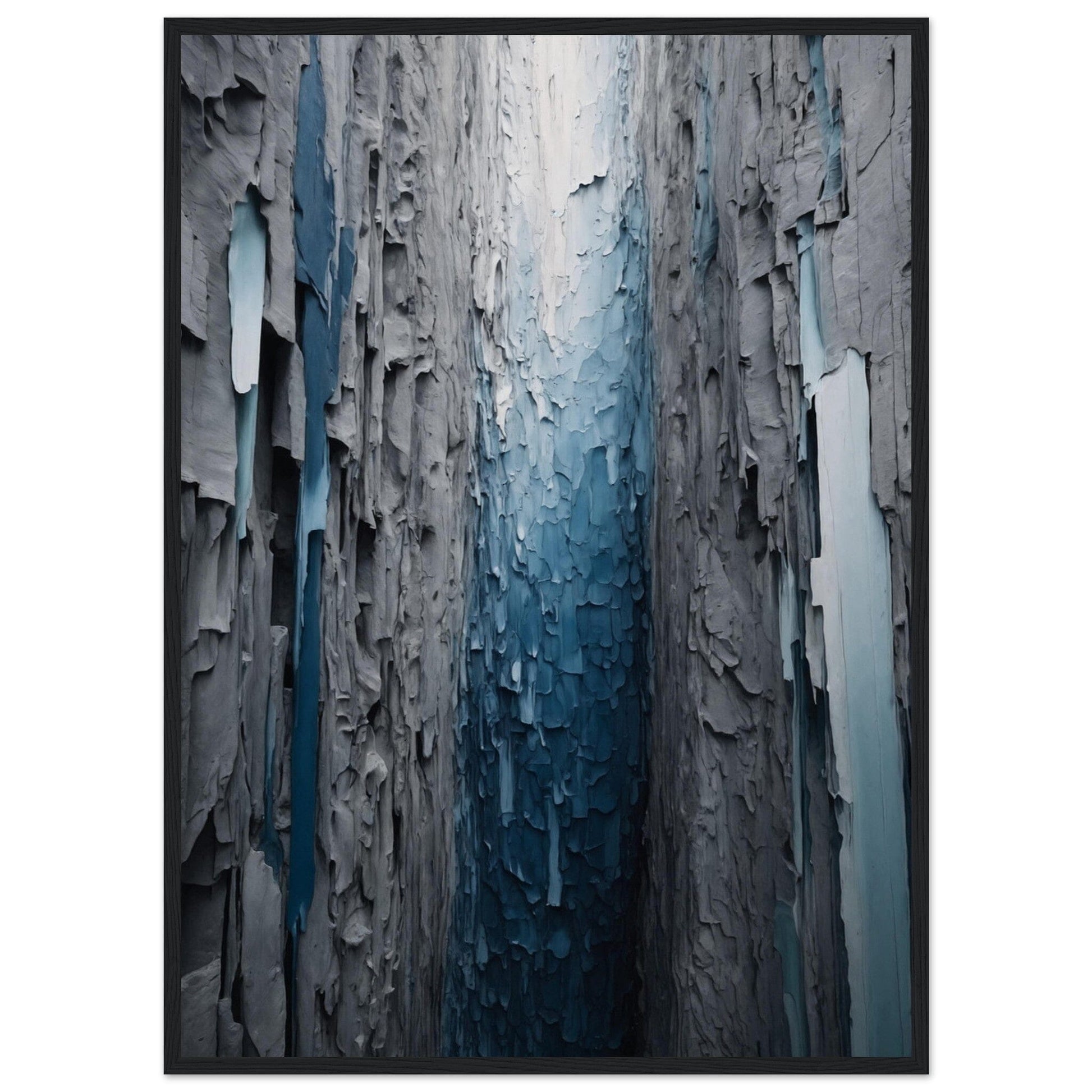 Premium Matte Paper Wooden Framed Poster - Exklusive Kunst in stilvollen Holzrahmen Print Material Modern Masterpieces 50x70 cm / 20x28″ Black frame 