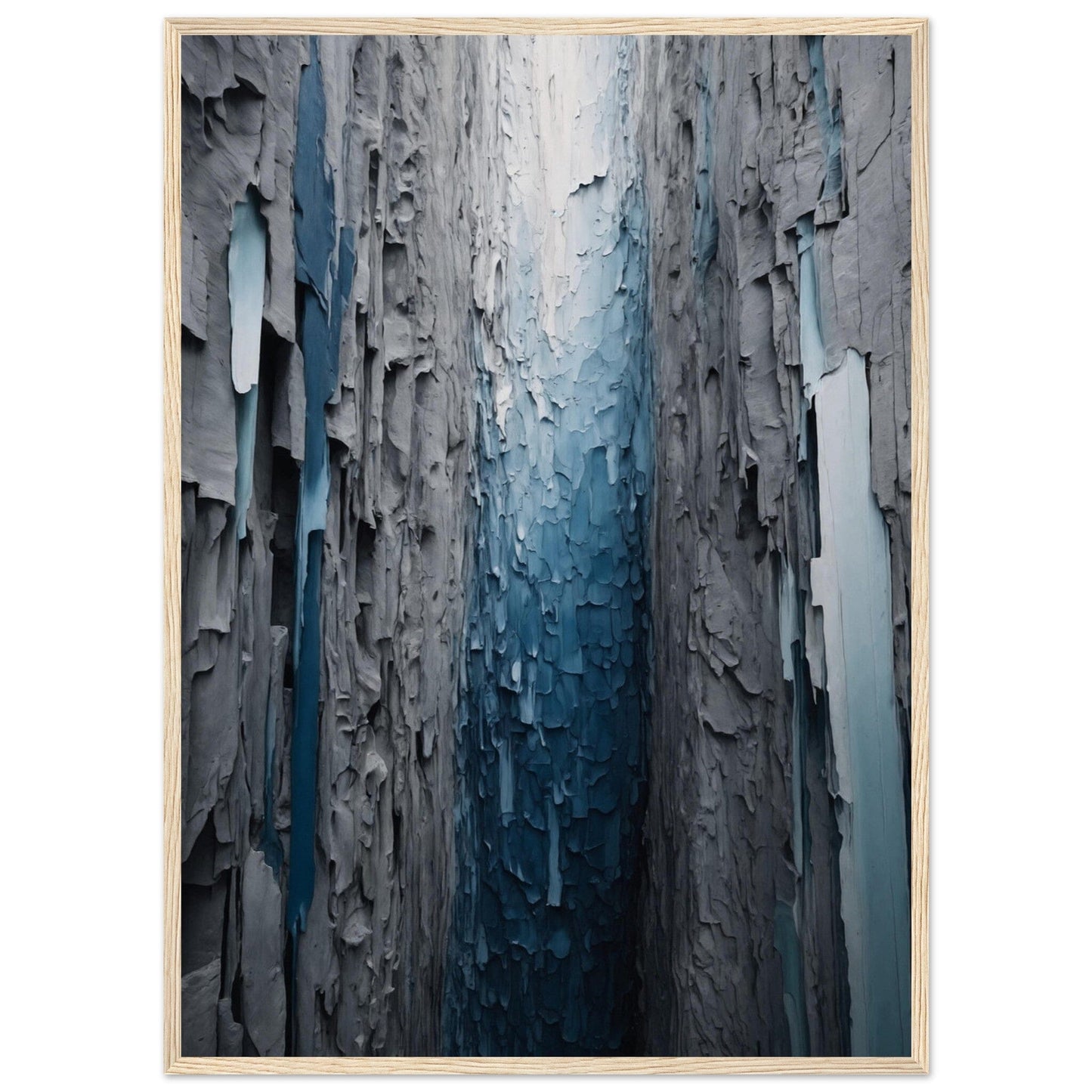 Premium Matte Paper Wooden Framed Poster - Exklusive Kunst in stilvollen Holzrahmen Print Material Modern Masterpieces 50x70 cm / 20x28″ Wood frame 