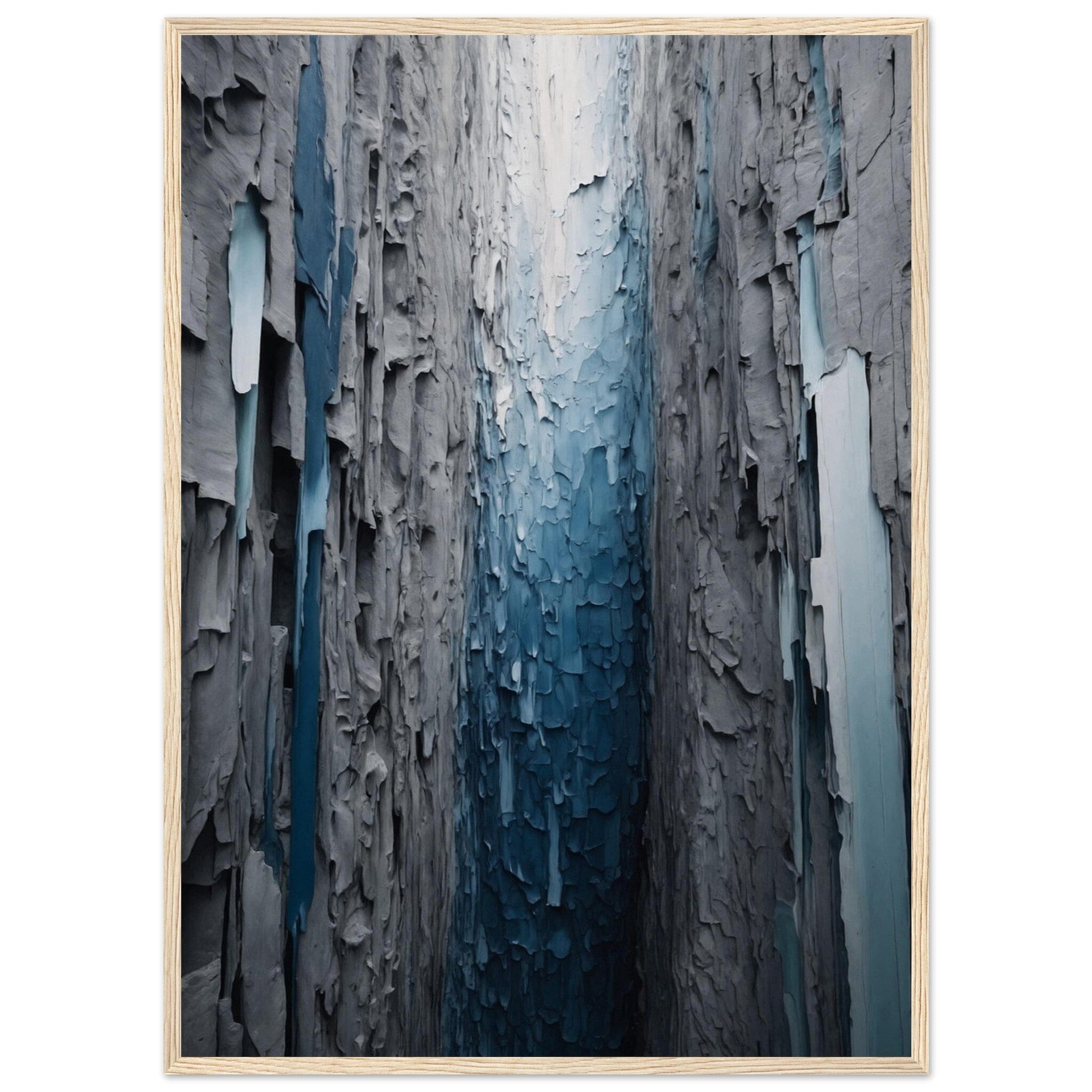 Premium Matte Paper Wooden Framed Poster - Exklusive Kunst in stilvollen Holzrahmen Print Material Modern Masterpieces 50x70 cm / 20x28″ Wood frame 