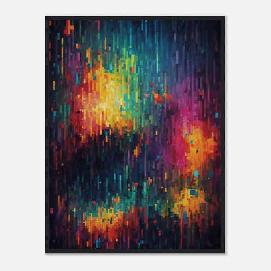 Premium Matte Paper Wooden Framed Poster - Exklusive Kunst in stilvollen Holzrahmen Print Material Modern Masterpieces 60x80 cm / 24x32″ Black frame 