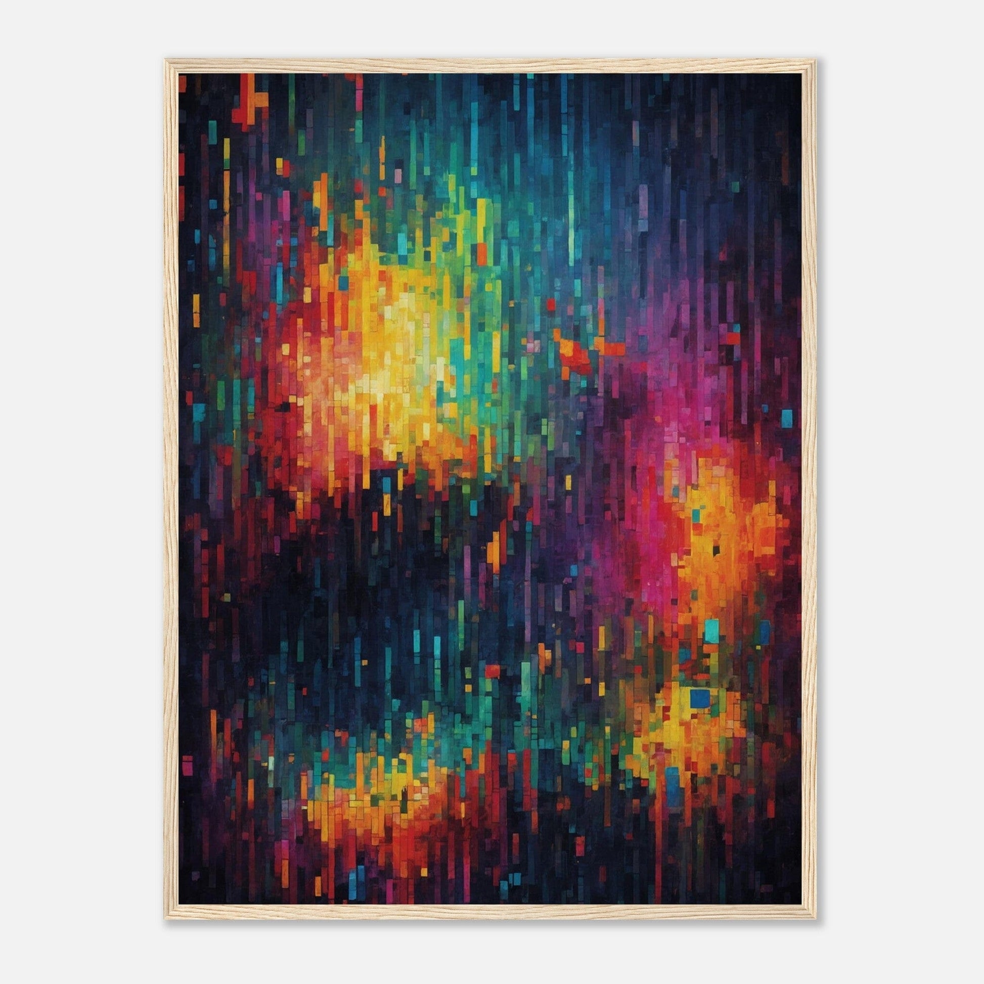 Premium Matte Paper Wooden Framed Poster - Exklusive Kunst in stilvollen Holzrahmen Print Material Modern Masterpieces 60x80 cm / 24x32″ Wood frame 