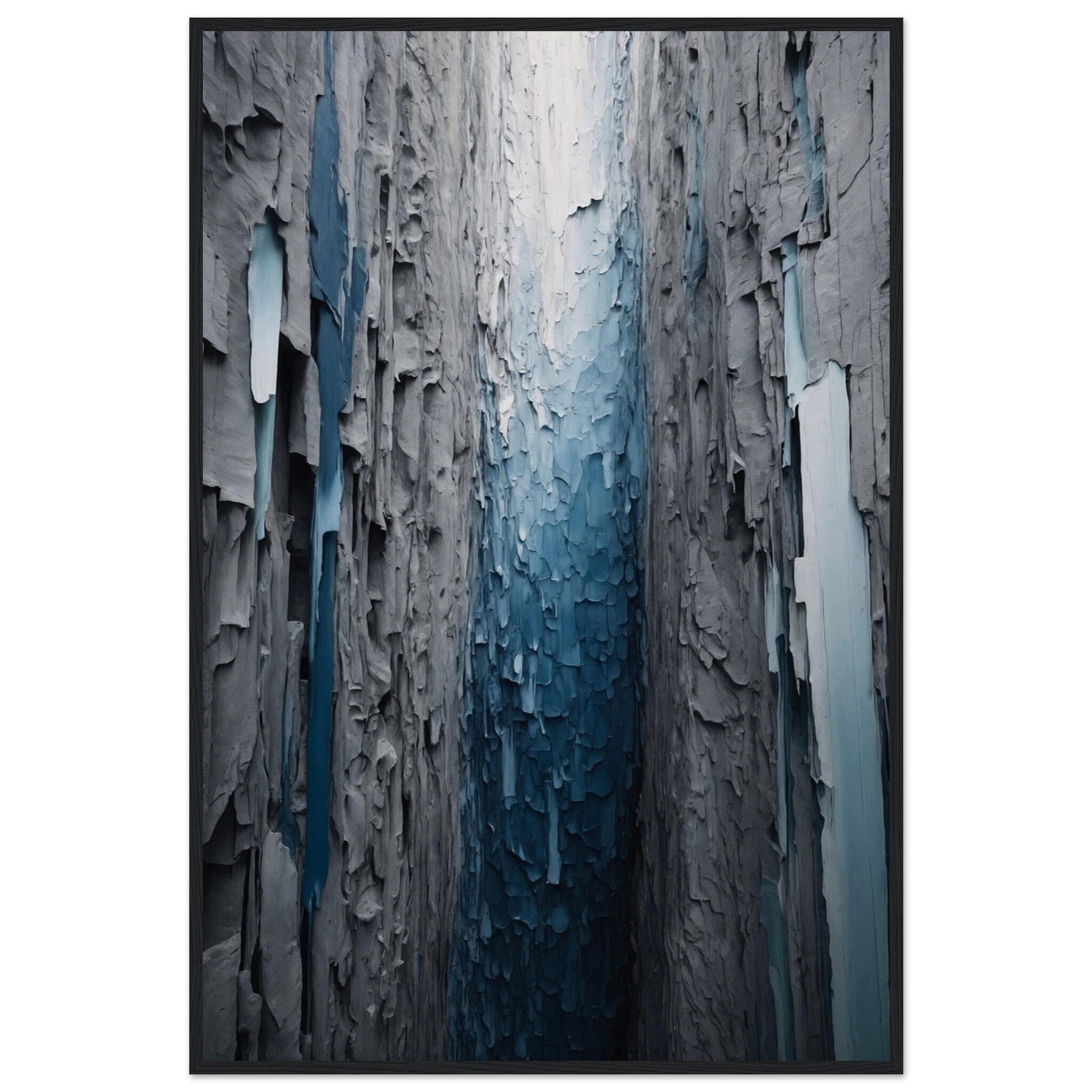 Premium Matte Paper Wooden Framed Poster - Exklusive Kunst in stilvollen Holzrahmen Print Material Modern Masterpieces 60x90 cm / 24x36″ Black frame 