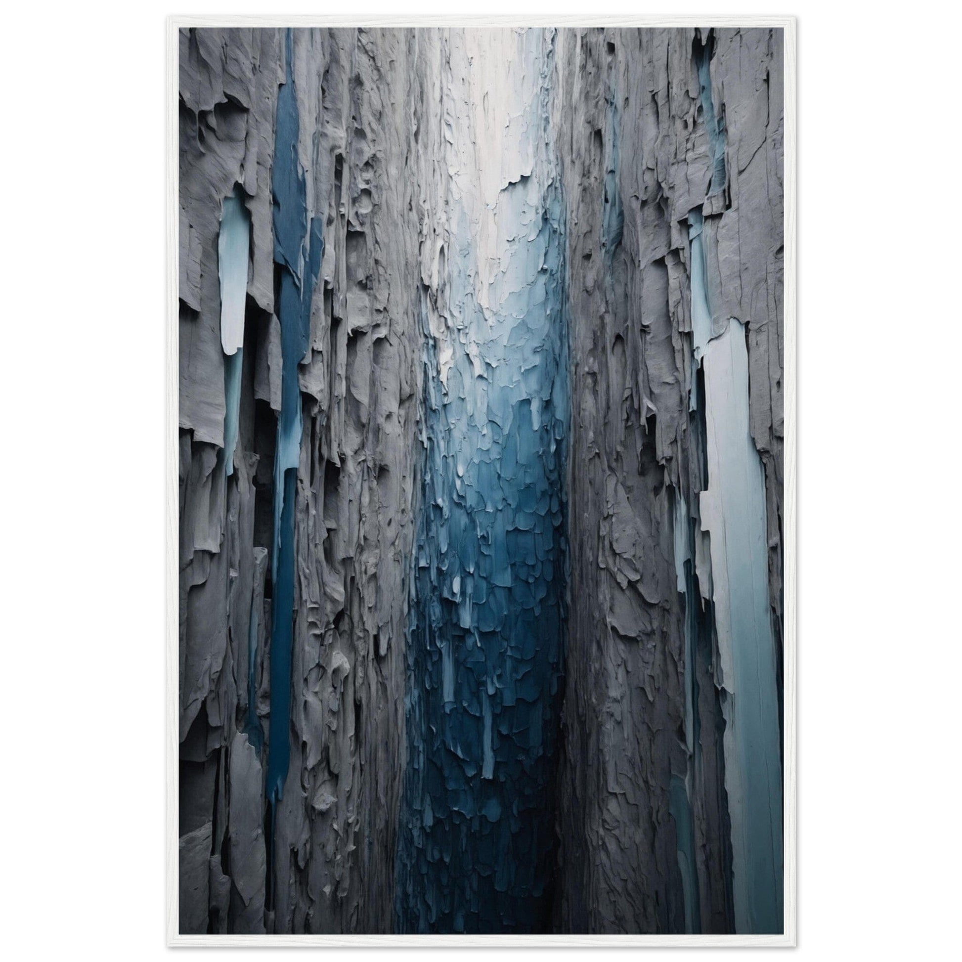 Premium Matte Paper Wooden Framed Poster - Exklusive Kunst in stilvollen Holzrahmen Print Material Modern Masterpieces 60x90 cm / 24x36″ White frame 