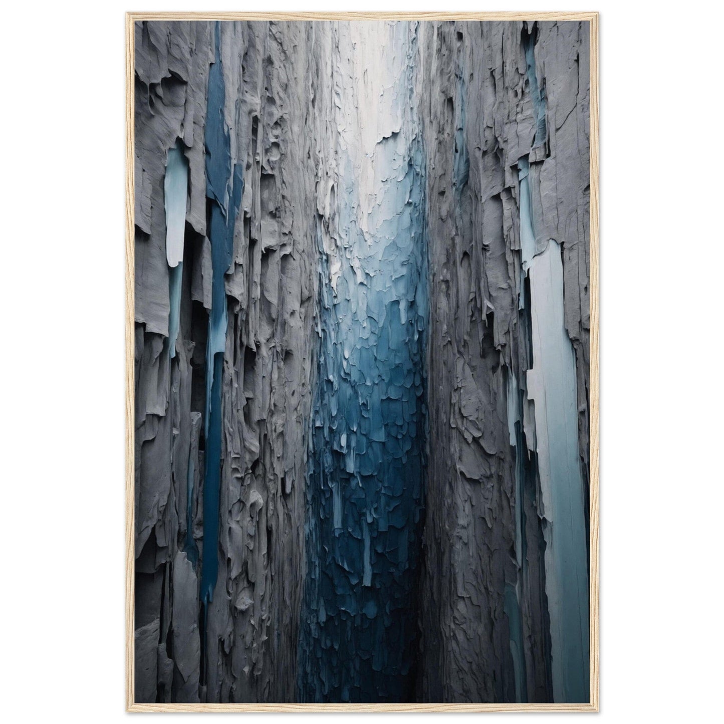 Premium Matte Paper Wooden Framed Poster - Exklusive Kunst in stilvollen Holzrahmen Print Material Modern Masterpieces 60x90 cm / 24x36″ Wood frame 