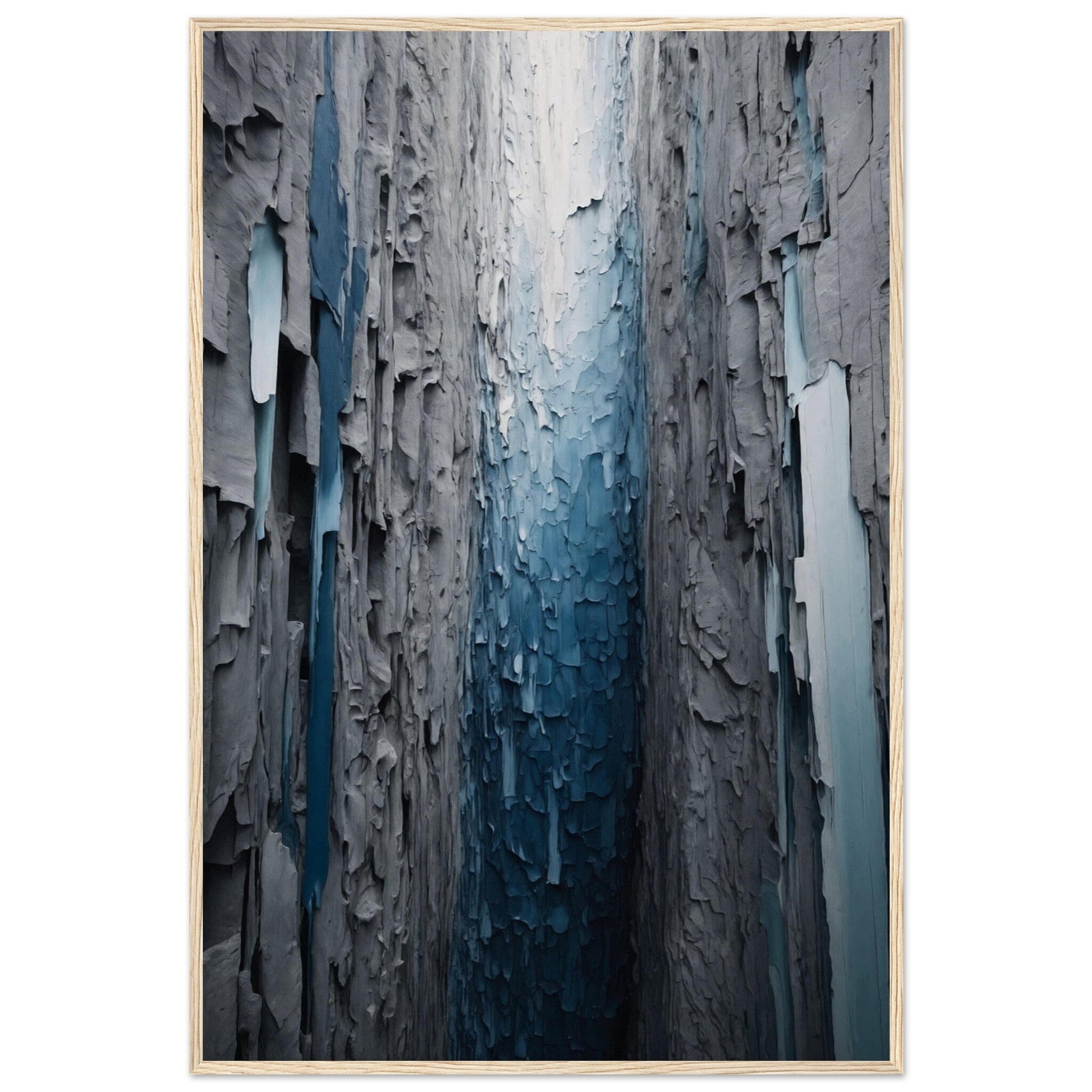 Premium Matte Paper Wooden Framed Poster - Exklusive Kunst in stilvollen Holzrahmen Print Material Modern Masterpieces 60x90 cm / 24x36″ Wood frame 