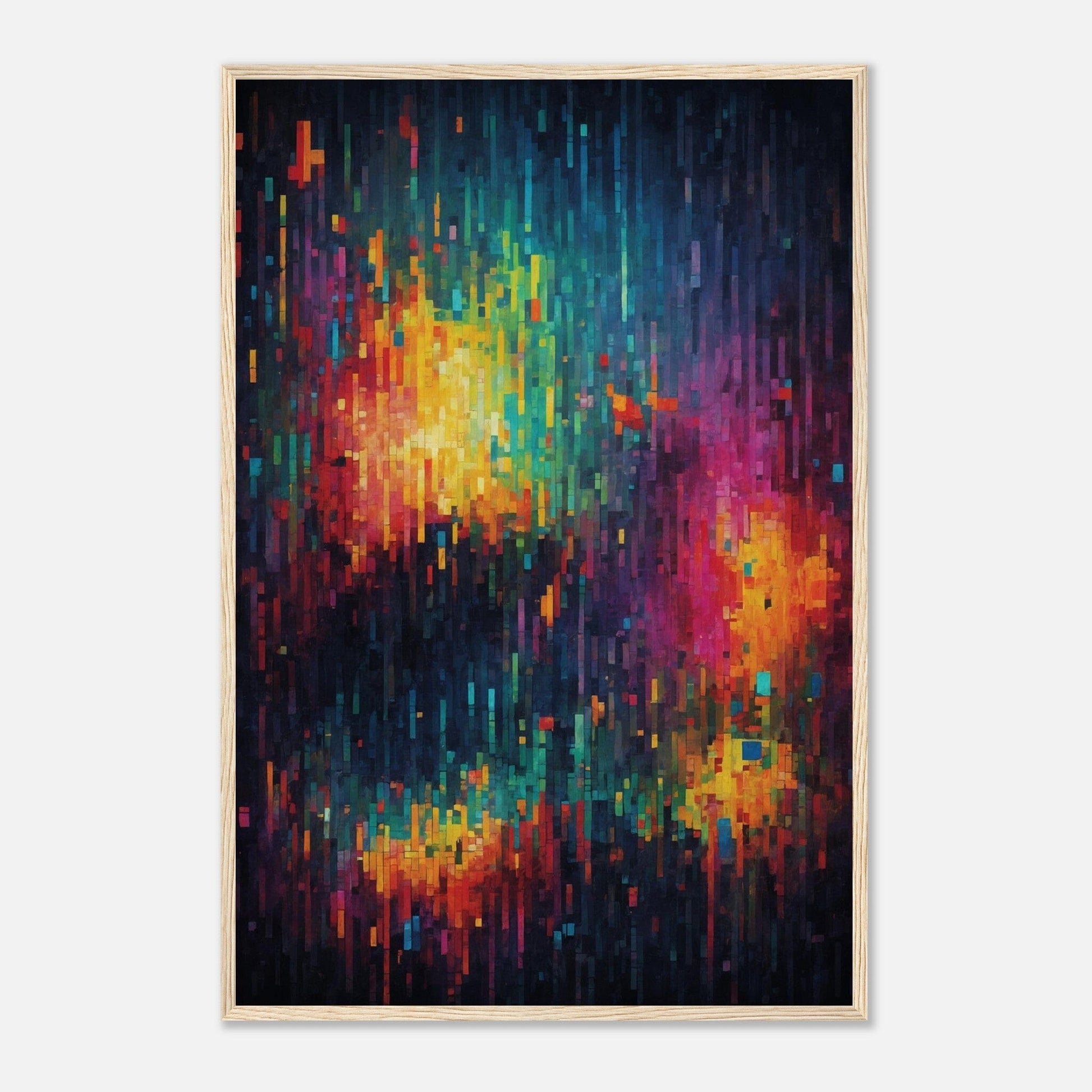 Premium Matte Paper Wooden Framed Poster - Exklusive Kunst in stilvollen Holzrahmen Print Material Modern Masterpieces 60x90 cm / 24x36″ Wood frame 