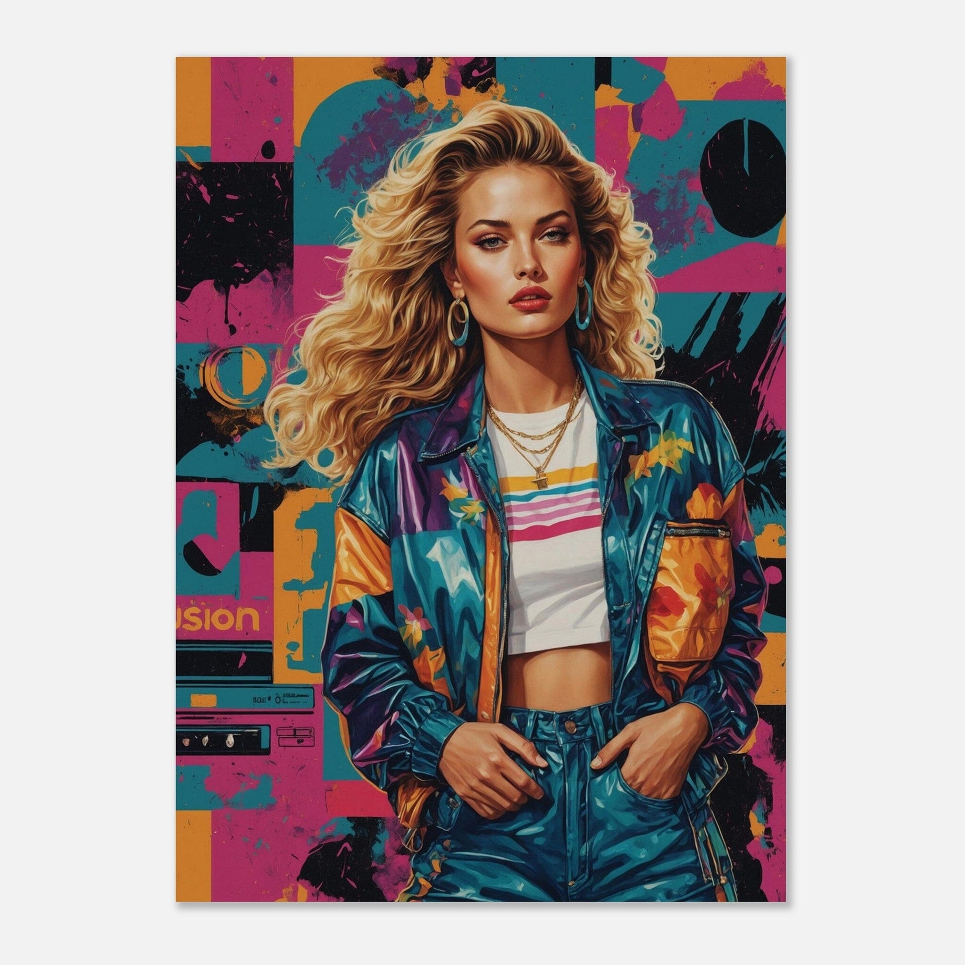 Premium Semi-Glossy Paper Poster Print Material Modern Masterpieces 13x18 cm / 5x7″ 