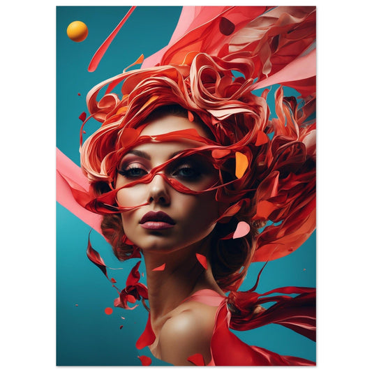 Premium Semi-Glossy Paper Poster Print Material Modern Masterpieces 13x18 cm / 5x7″ 