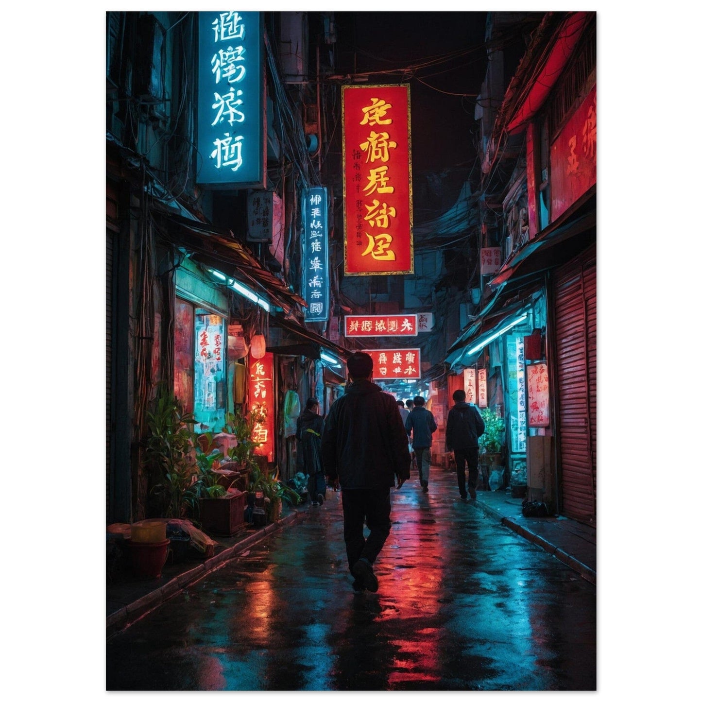 Premium Semi-Glossy Paper Poster Print Material Modern Masterpieces 13x18 cm / 5x7″ 
