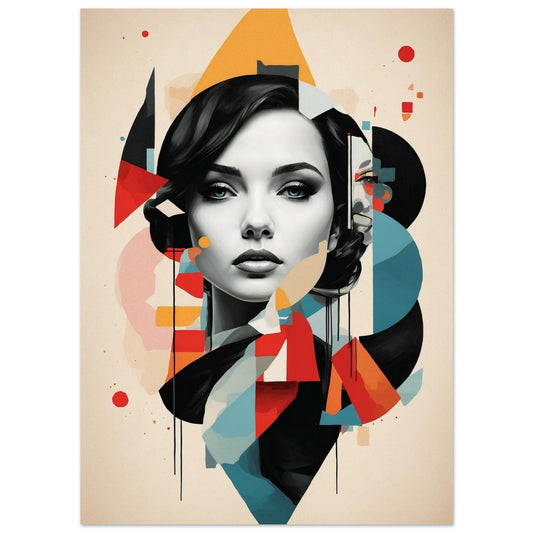 Premium Semi-Glossy Paper Poster Print Material Modern Masterpieces 13x18 cm / 5x7″ 