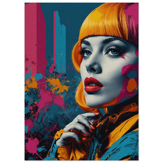 Premium Semi-Glossy Paper Poster Print Material Modern Masterpieces 13x18 cm / 5x7″ 