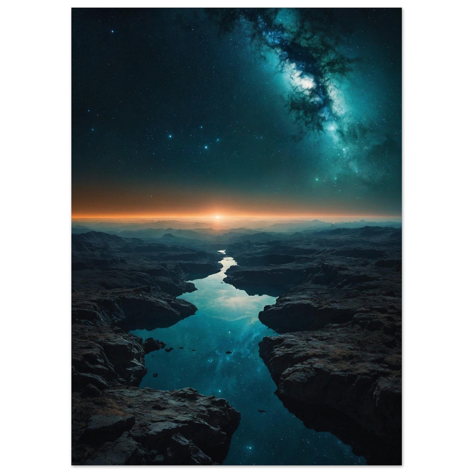 Premium Semi-Glossy Paper Poster Print Material Modern Masterpieces 13x18 cm / 5x7″ 