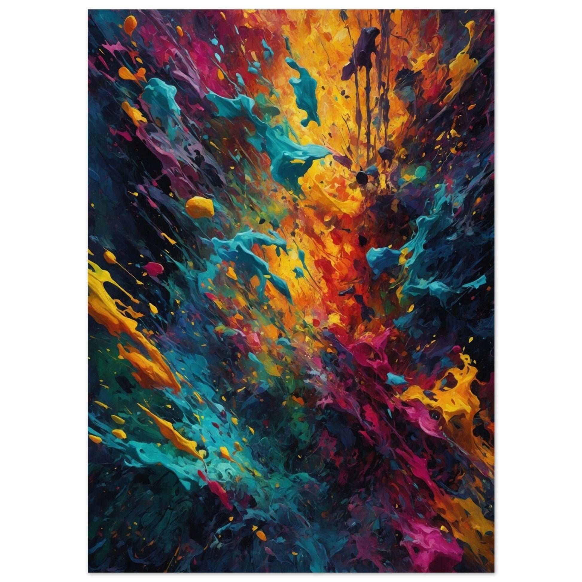 Premium Semi-Glossy Paper Poster Print Material Modern Masterpieces 13x18 cm / 5x7″ 