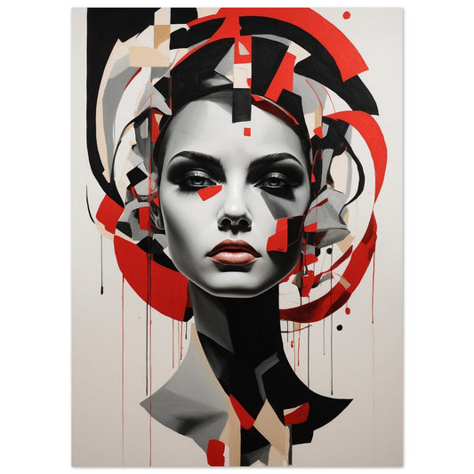Premium Semi-Glossy Paper Poster Print Material Modern Masterpieces 13x18 cm / 5x7″ 