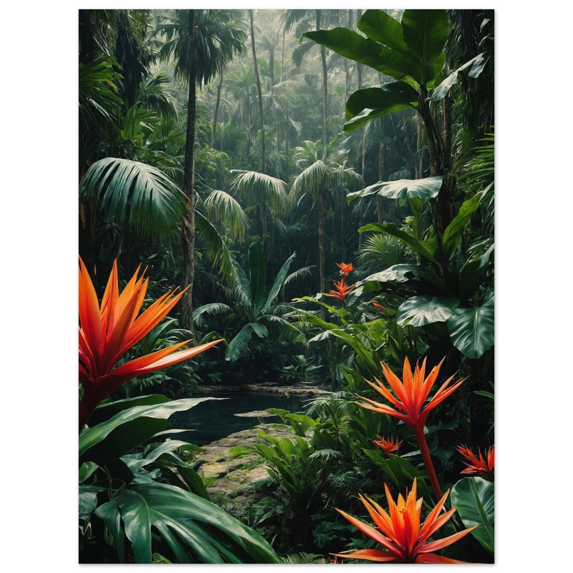 Premium Semi-Glossy Paper Poster Print Material Modern Masterpieces 15x20 cm / 6x8″ 