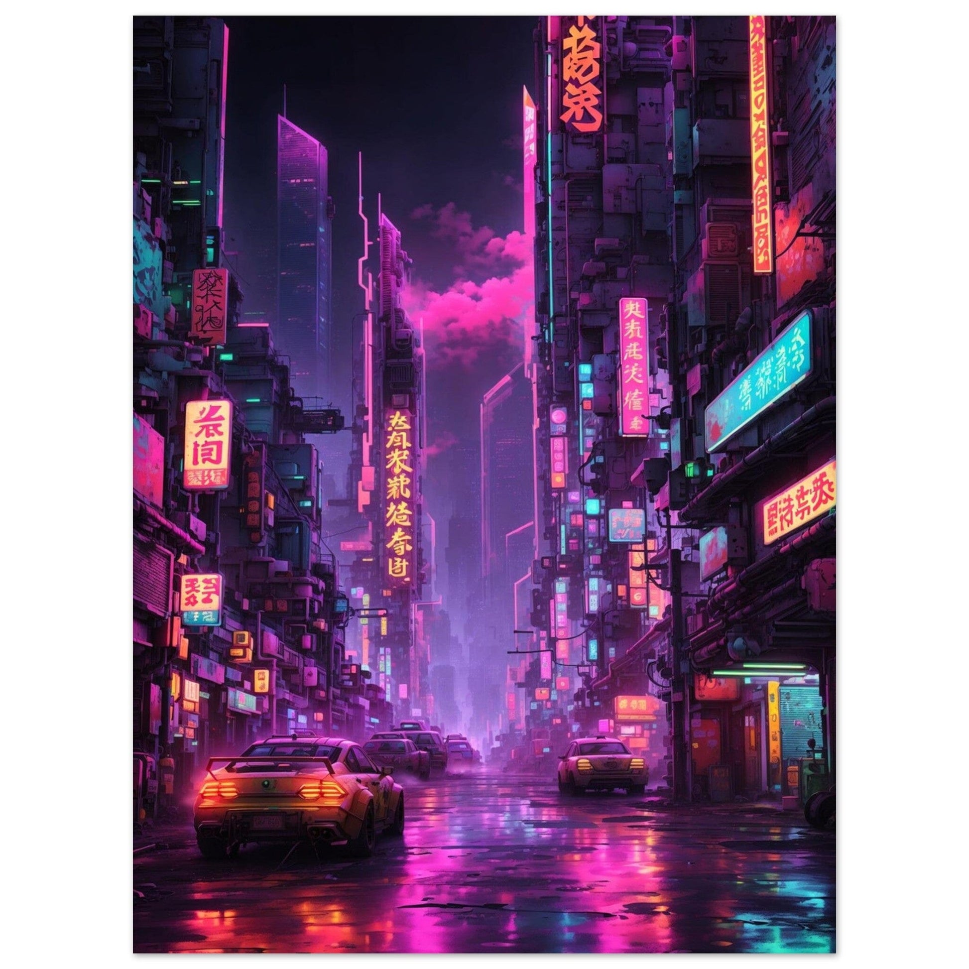 Premium Semi-Glossy Paper Poster Print Material Modern Masterpieces 15x20 cm / 6x8″ 
